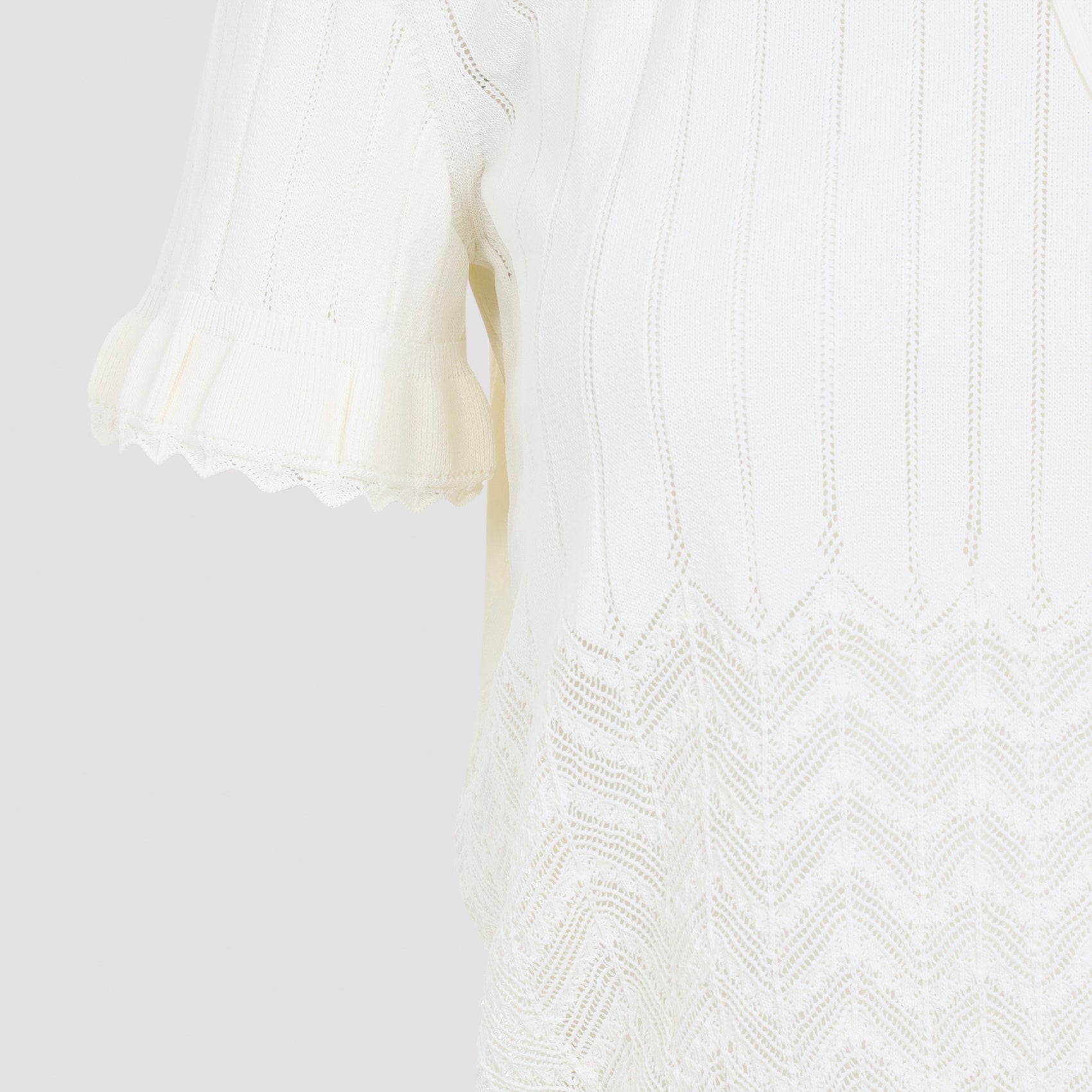 Alexander Mcqueen Lace Top Women ALEXANDER MCQUEEN