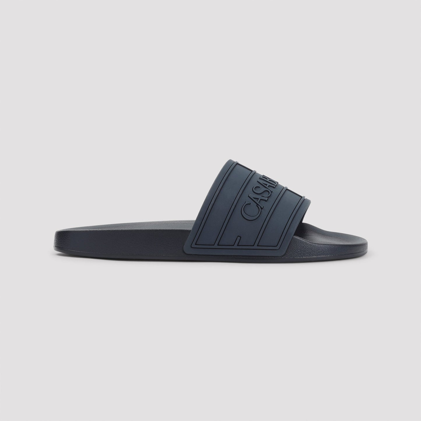Casablanca Logo Pool Slides Men CASABLANCA
