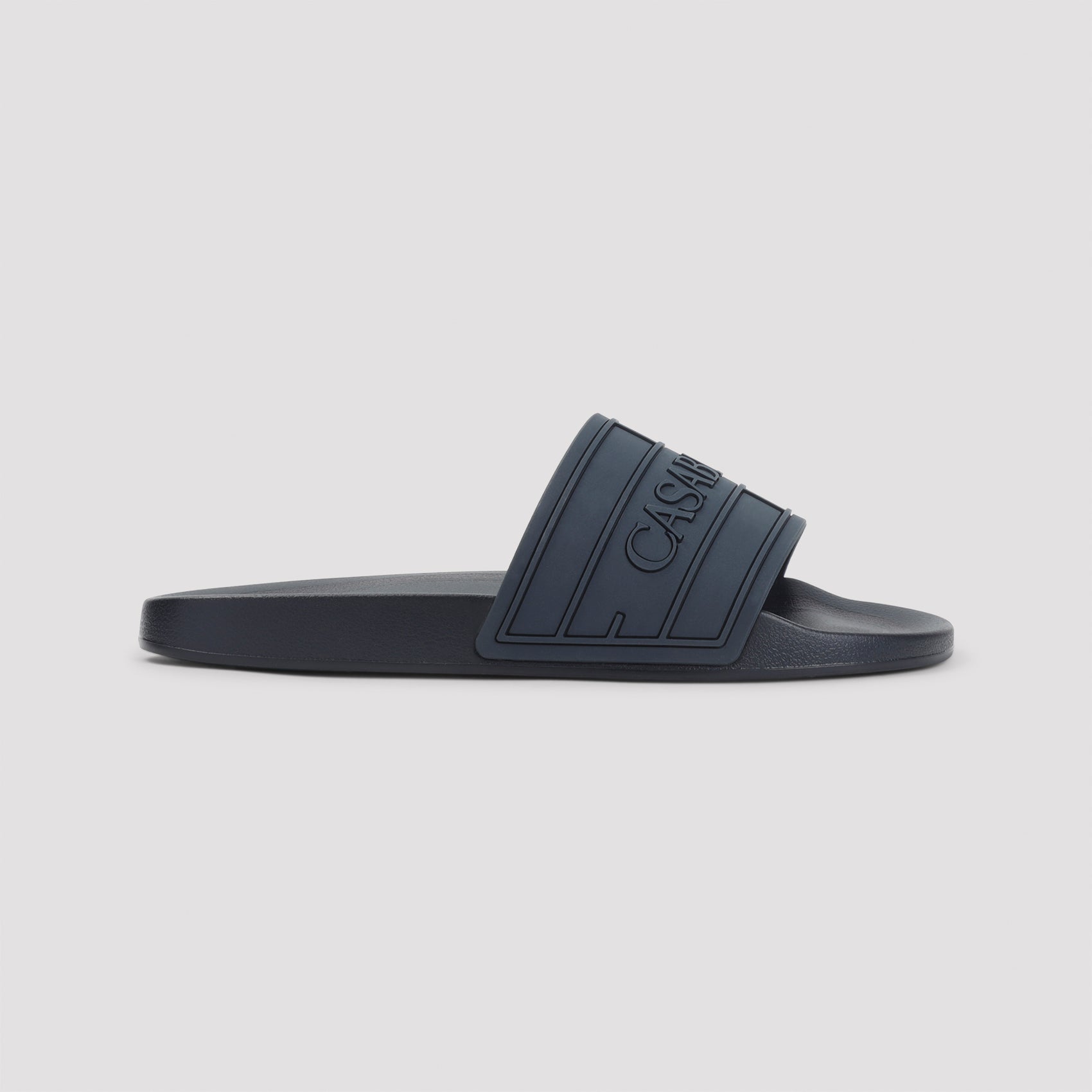 Casablanca Logo Pool Slides Men CASABLANCA