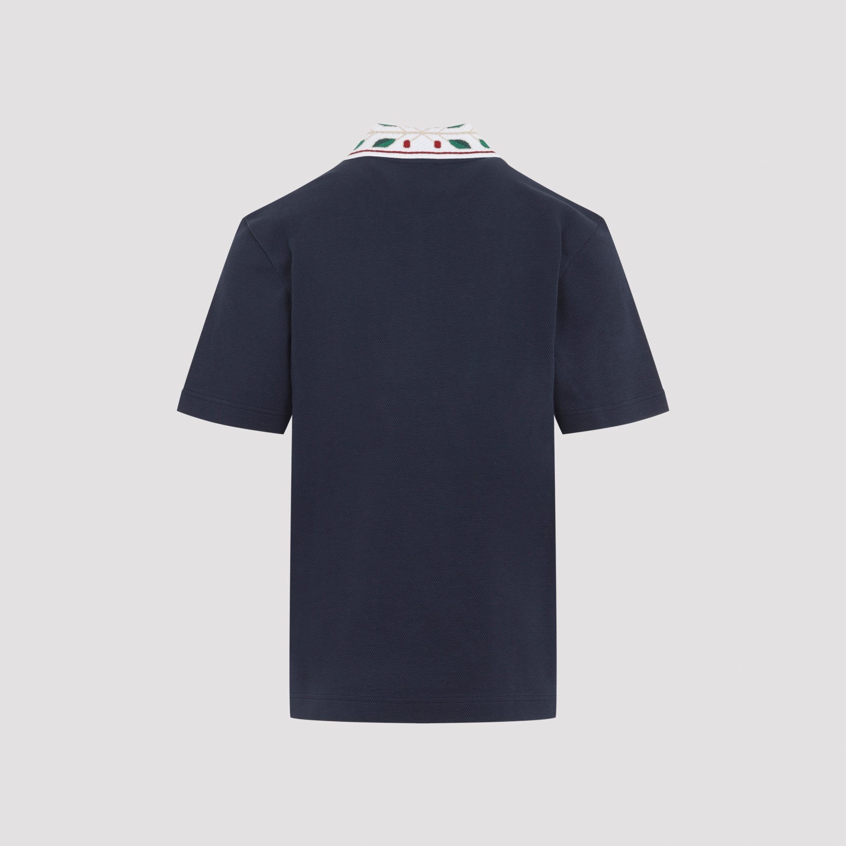 Casablanca Laurel Pique Polo Men CASABLANCA