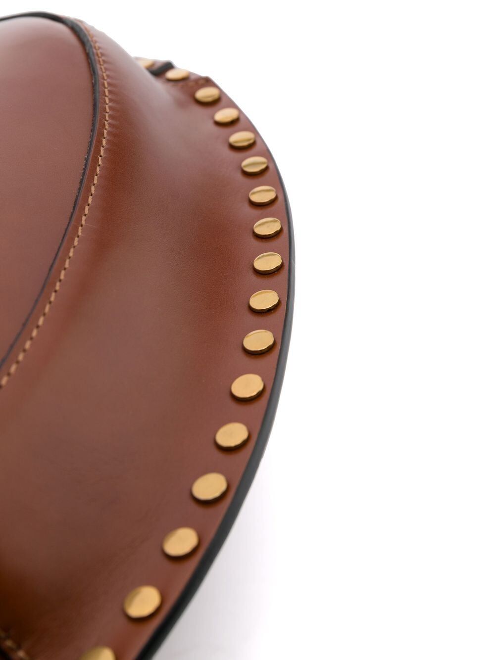 Isabel Marant Women Oskan Moon Studded Shoulder Bag ISABEL MARANT