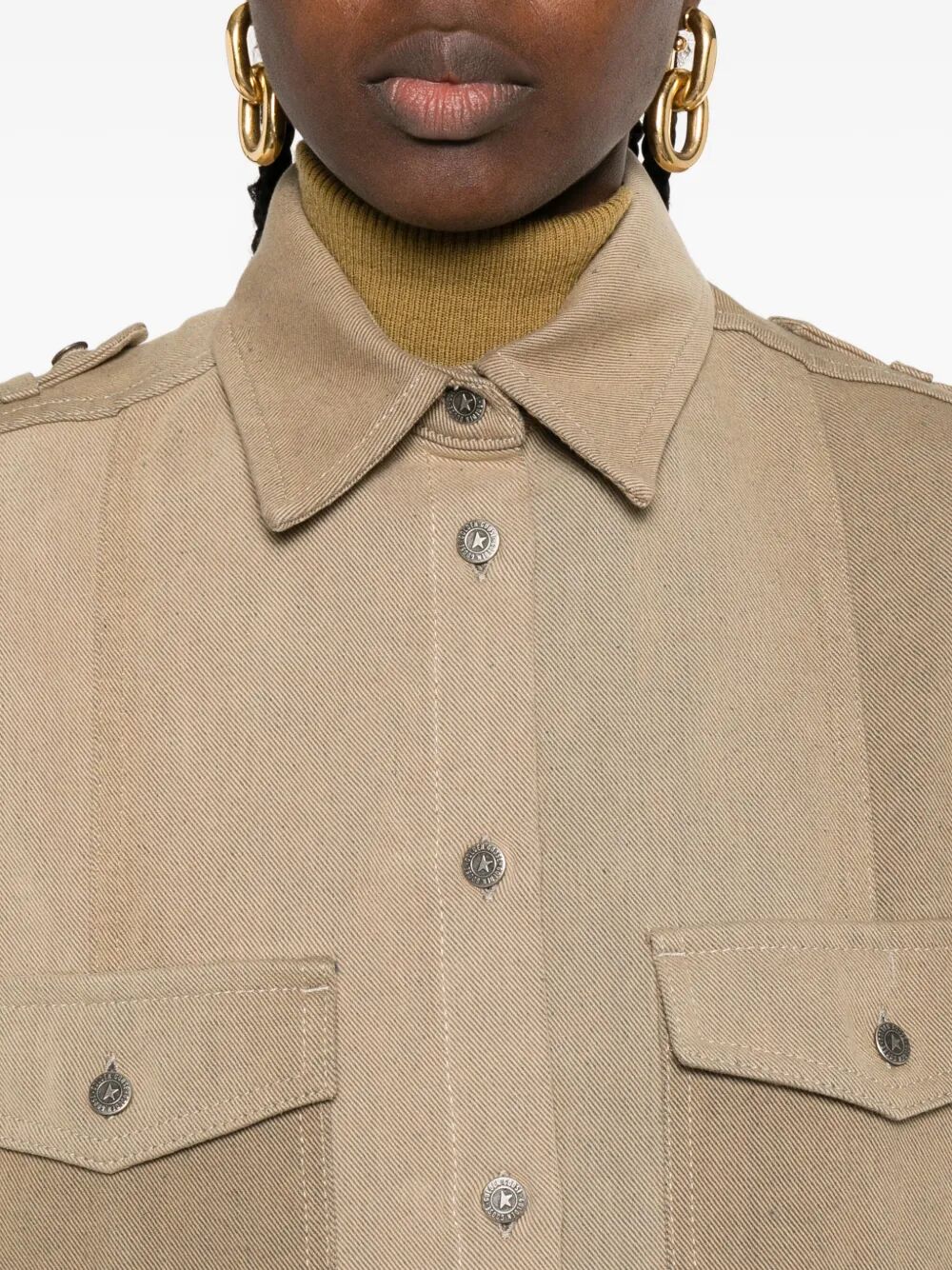 Golden Goose Women Journey Osanne Shirt Dress GOLDEN GOOSE