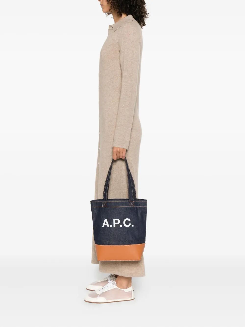 A.P.C. Women Borsa Tote Axel Small A.P.C.