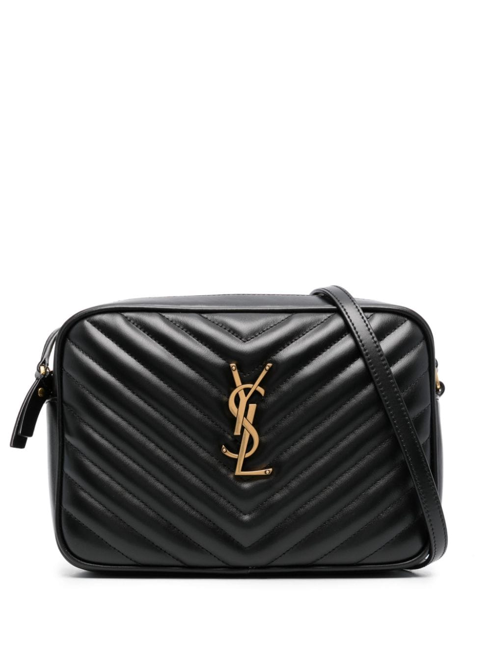 Saint Laurent Women Quilted Leather Lou Camera Bag SAINT LAURENT