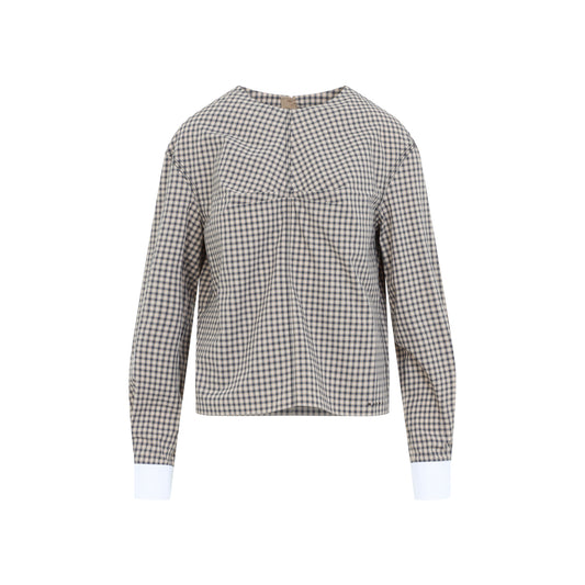 Marni Checkered Cotton Shirt Women MARNI