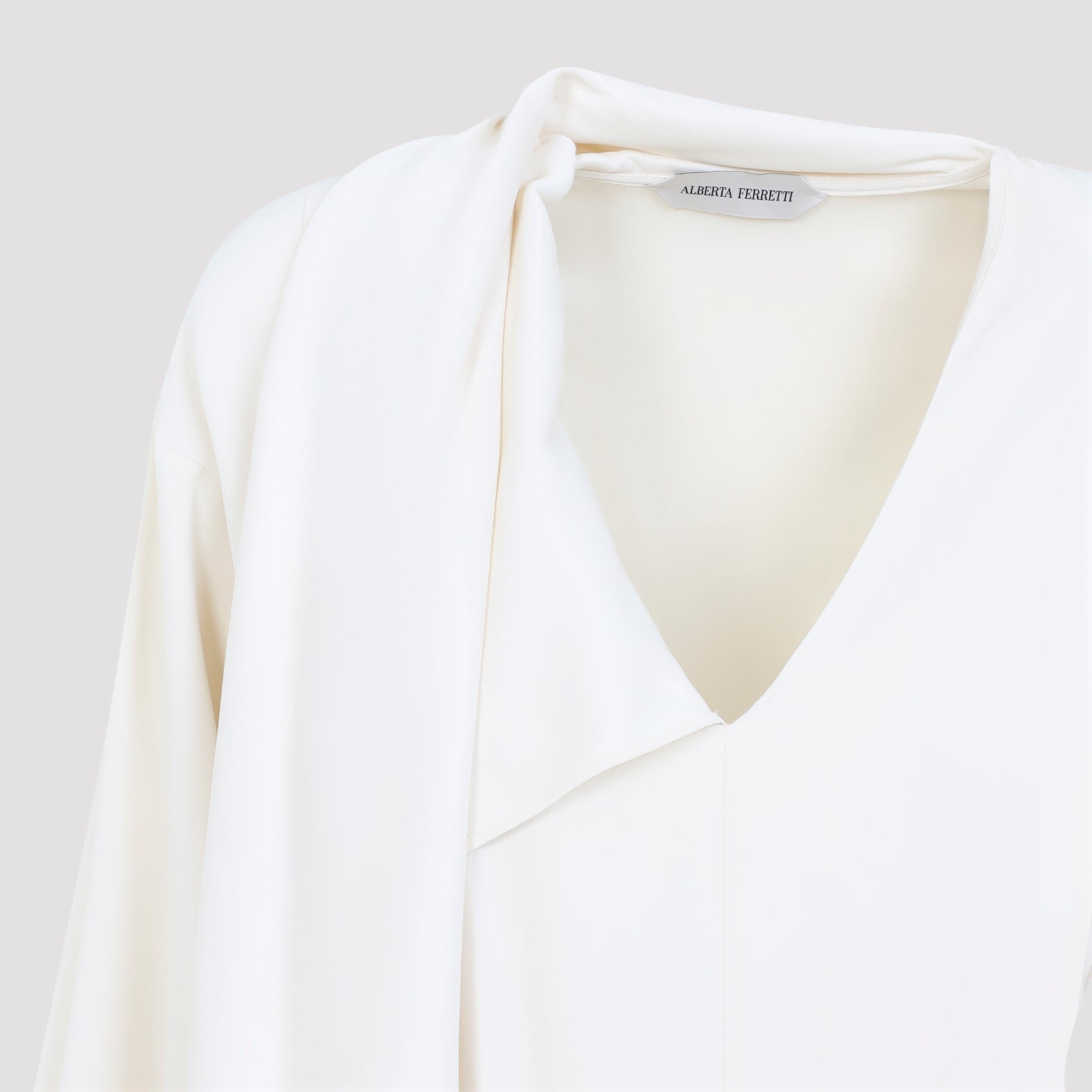 Alberta Ferretti Enver Satin Dress Women ALBERTA FERRETTI
