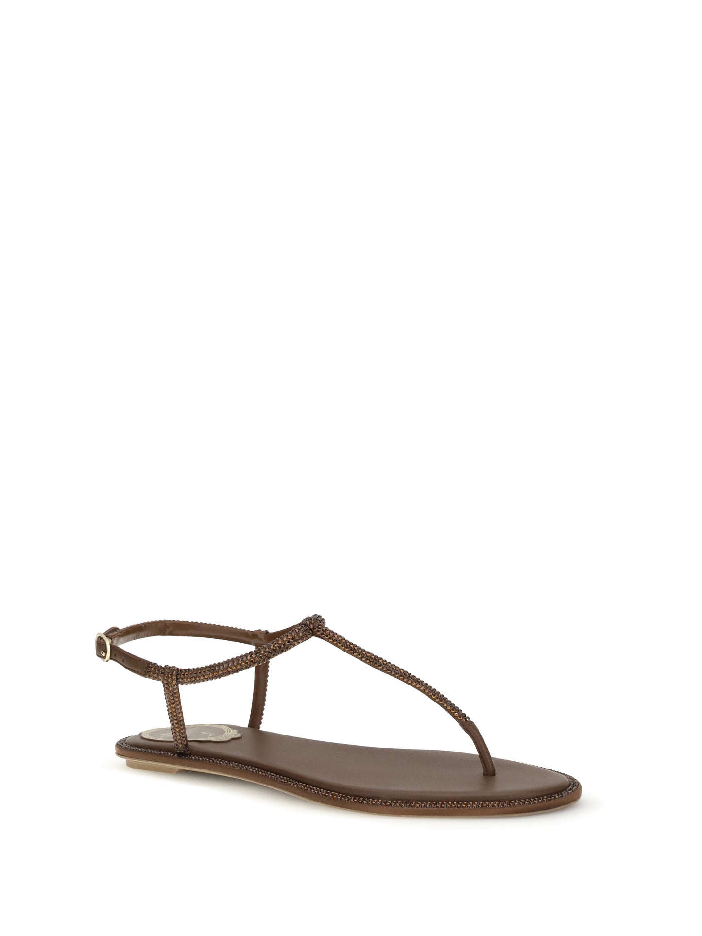 Rene Caovilla Women Diana Sandals With Crystals RENE CAOVILLA