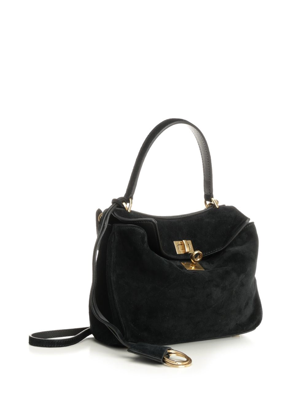 Balenciaga Women Rodeo Suede Bag BALENCIAGA