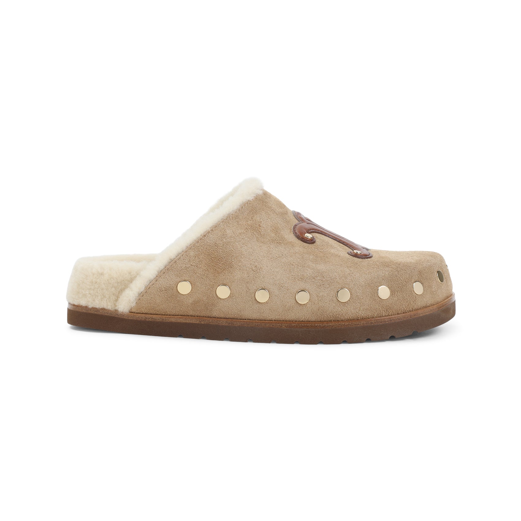 Celine Triomphe Wedge 15Mm Mules Women CELINE