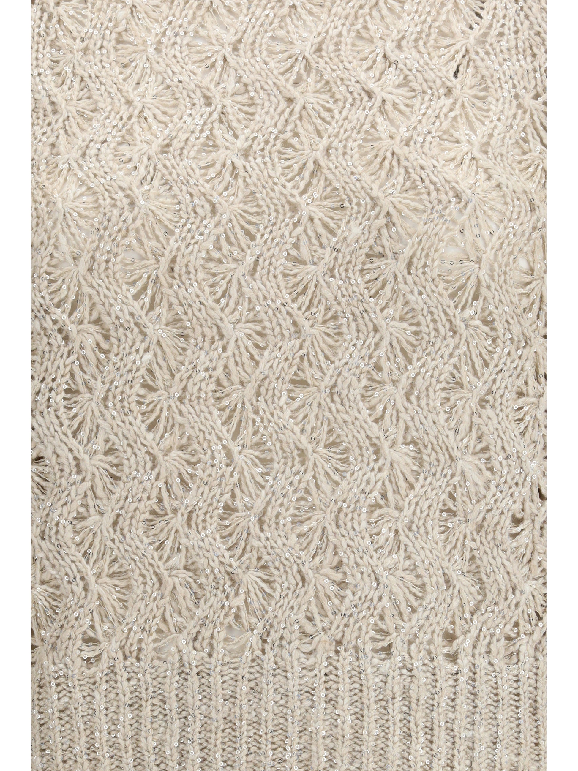 Brunello Cucinelli Women Open-Knit Construction Sweater BRUNELLO CUCINELLI