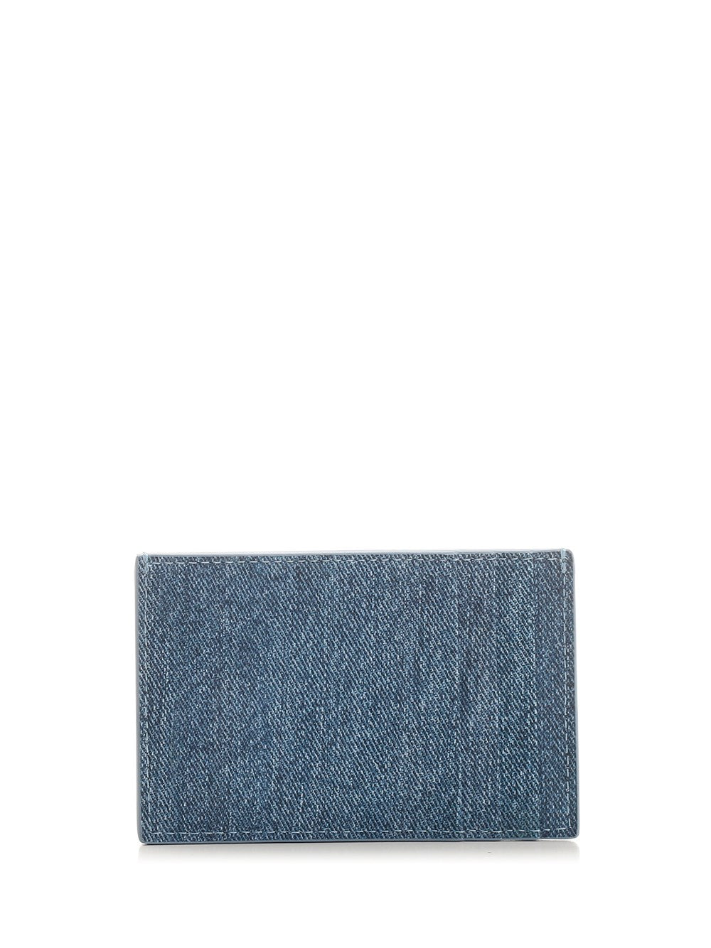 Bottega Veneta Men "Cassette" Card Holder In Denim BOTTEGA VENETA