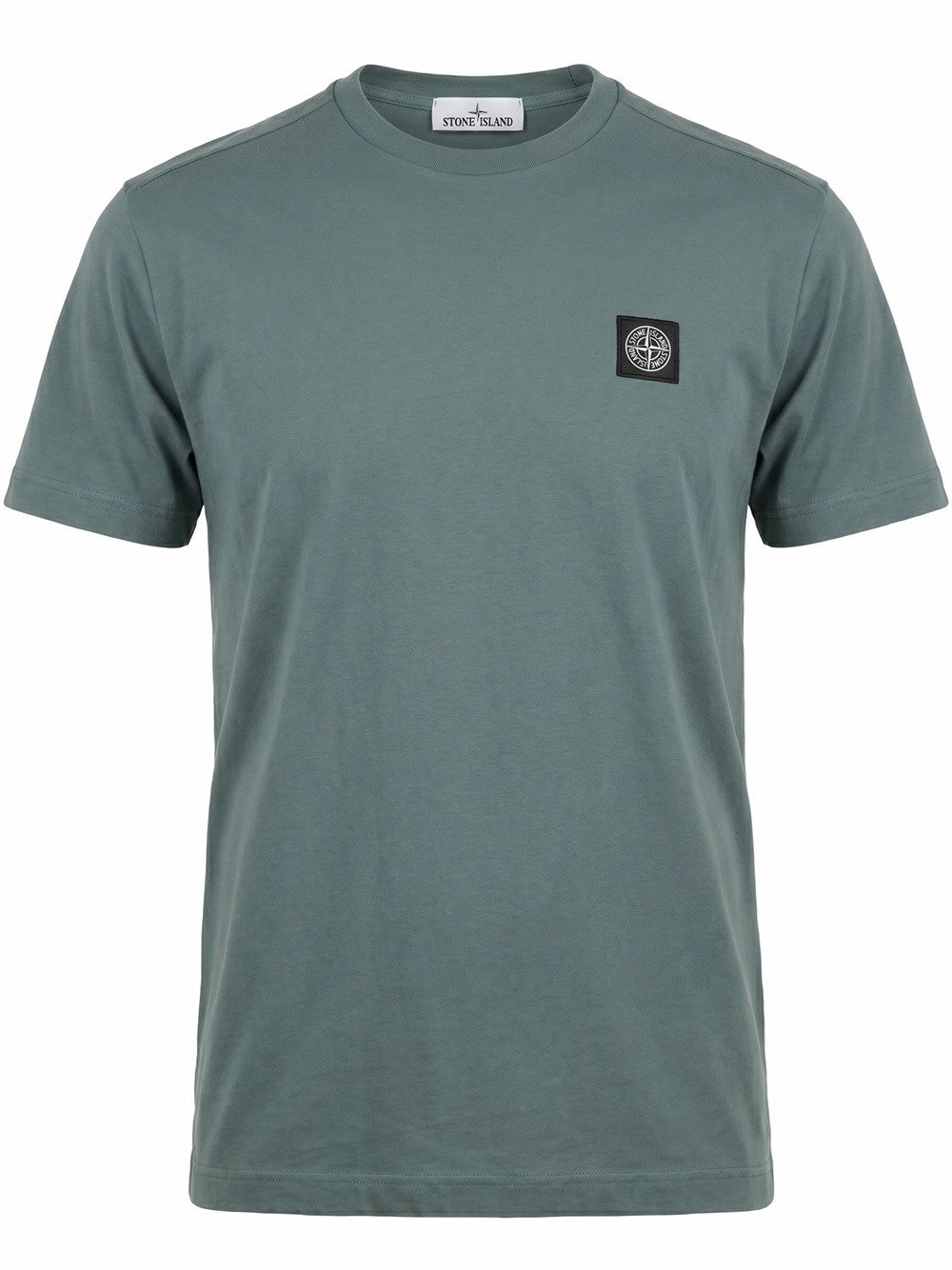 Stone Island Men Cotton Jersey Garment Dyed T-Shirt STONE ISLAND