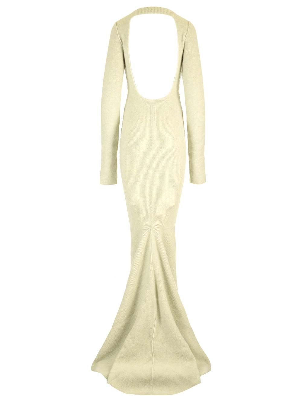 Rick Owens Women Ribbed Knit Mermaid Dress RICK OWENS
