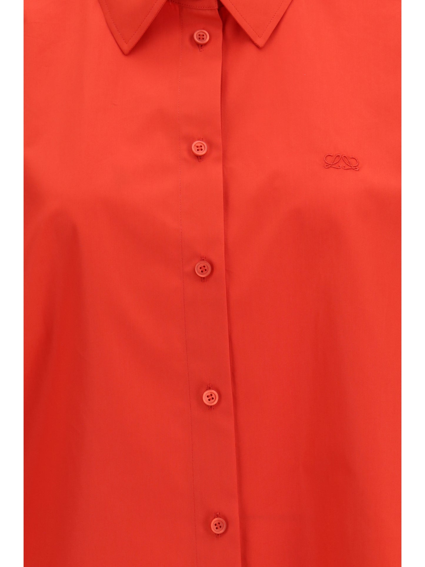 Loewe Women Short Sleeve Trapeze Shirt LOEWE