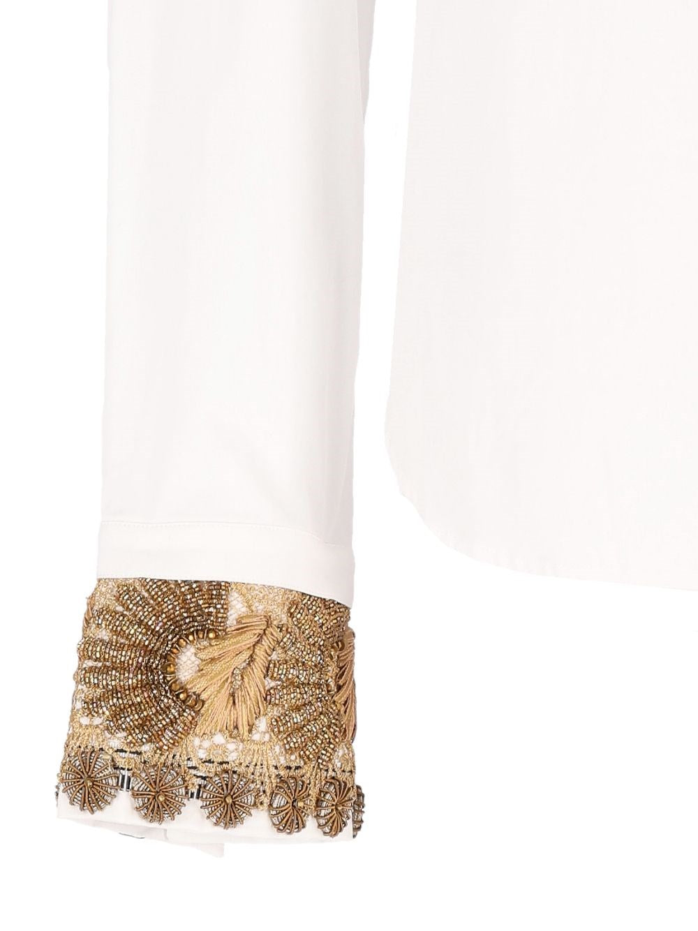 Dries Van Noten Women Embroidered Cotton Poplin Shirt DRIES VAN NOTEN