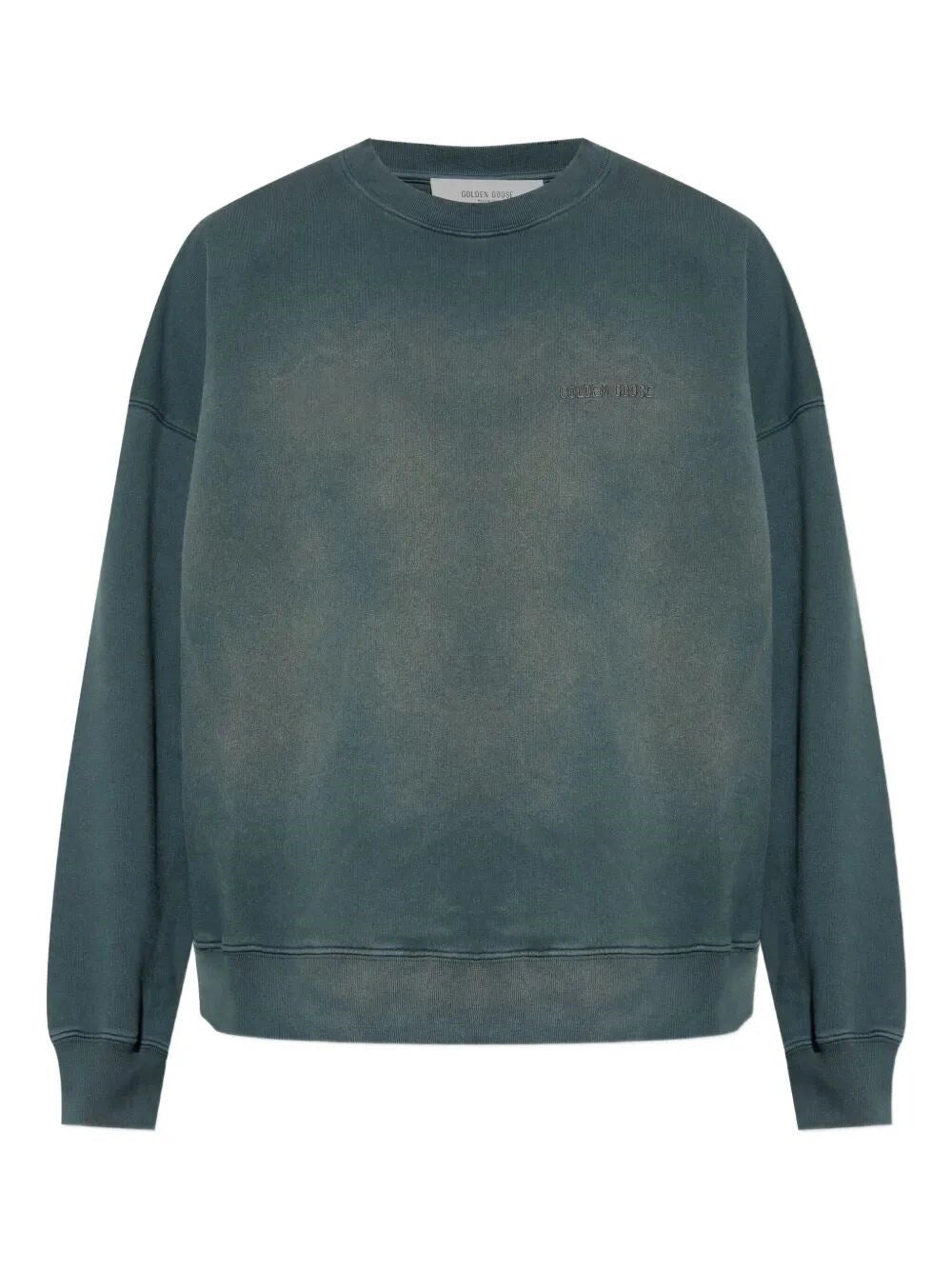 Golden Goose Men `Journey` Crew-Neck Sweatshirt With Embroidery GOLDEN GOOSE
