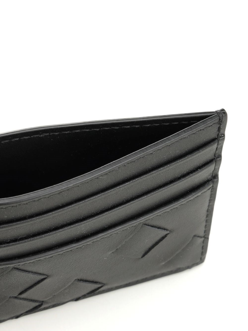 Bottega Veneta Men Leather Card Holder BOTTEGA VENETA