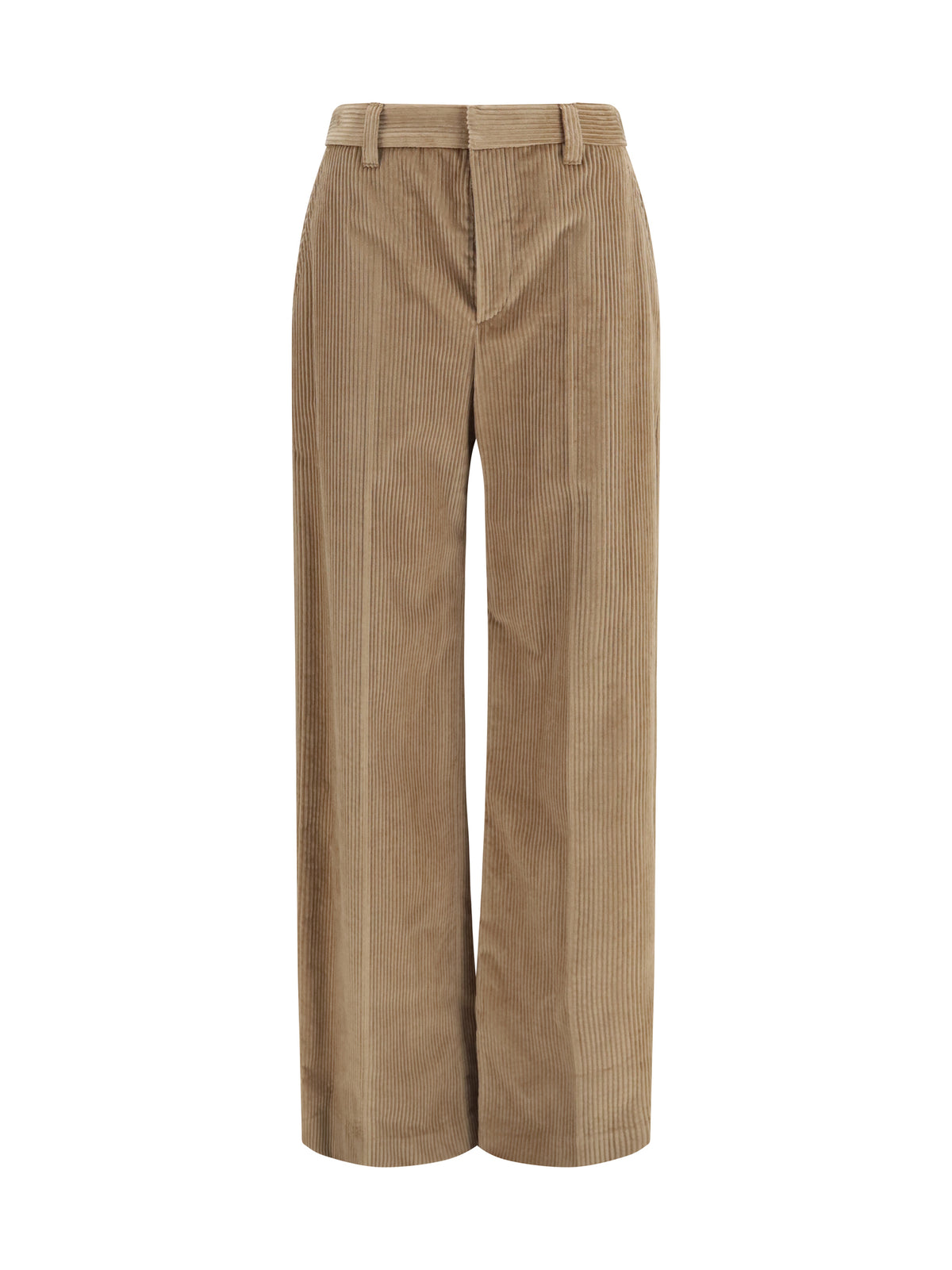 Brunello Cucinelli Women Cotton Velvet Pants BRUNELLO CUCINELLI