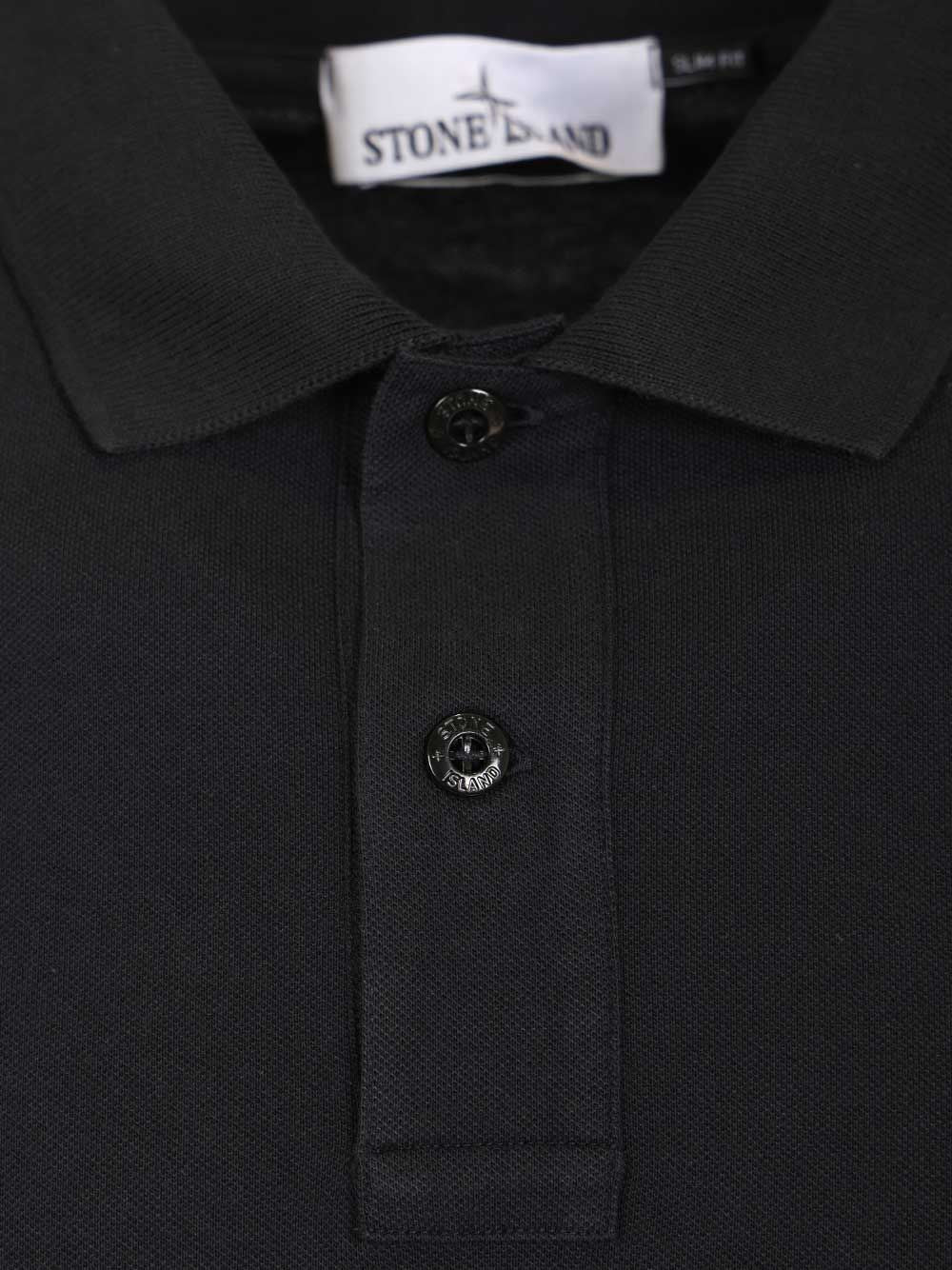 Stone Island Men Cotton Short-Sleeved Polo Shirt STONE ISLAND