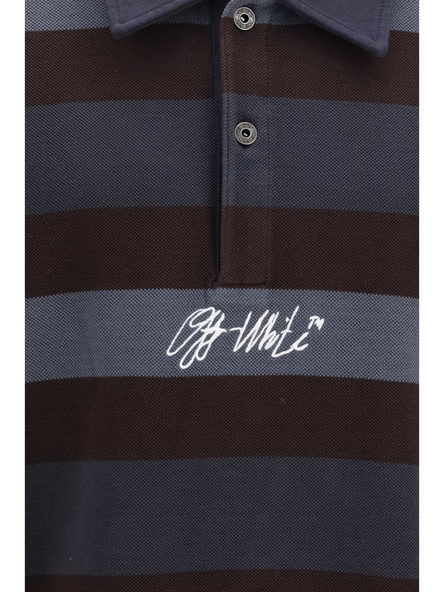 Off-White Men Stroke Polo Shirt OFF-WHITE