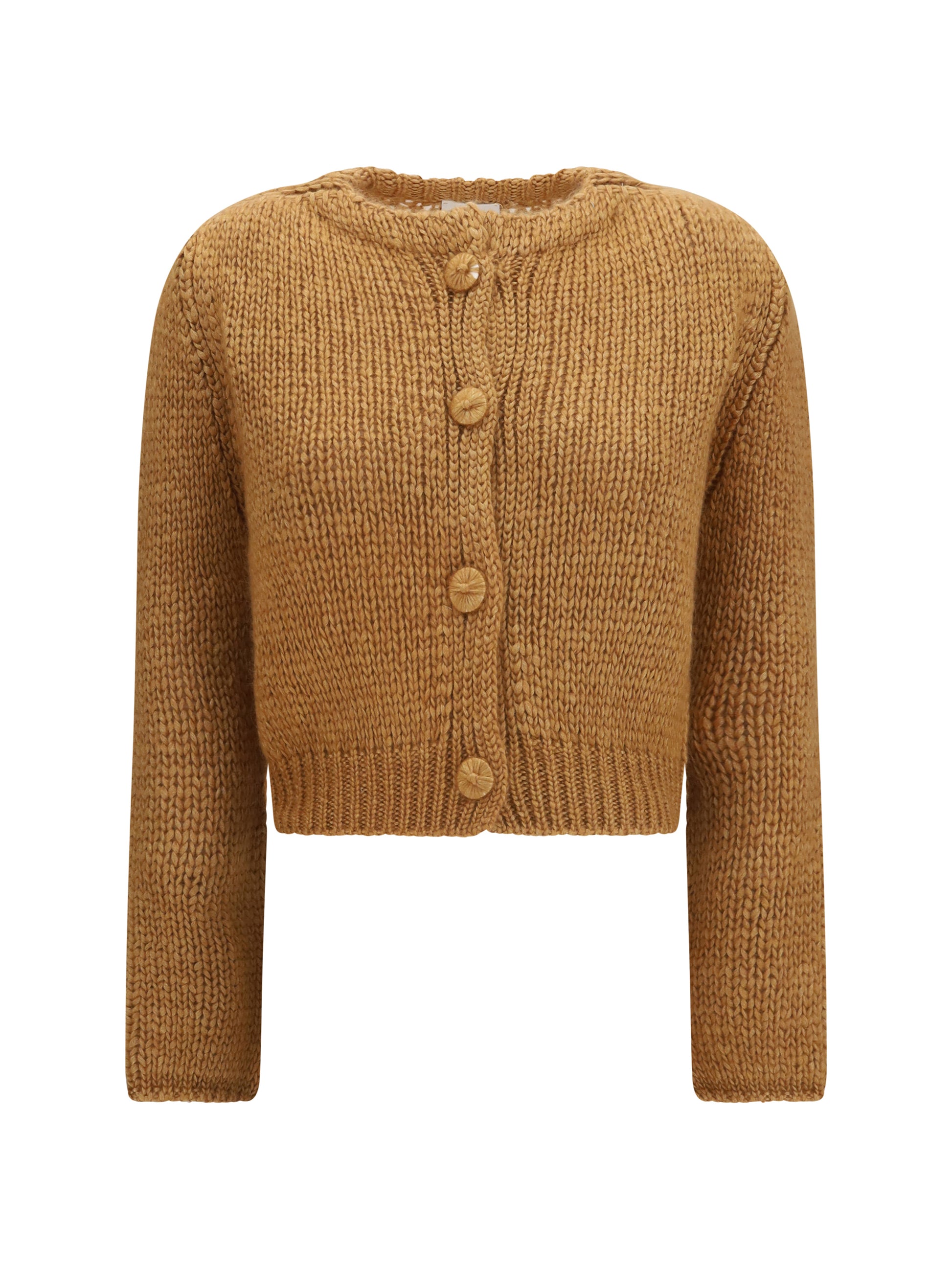 Forte_Forte Women Chunky Knit Cardigan With Buttons FORTE FORTE