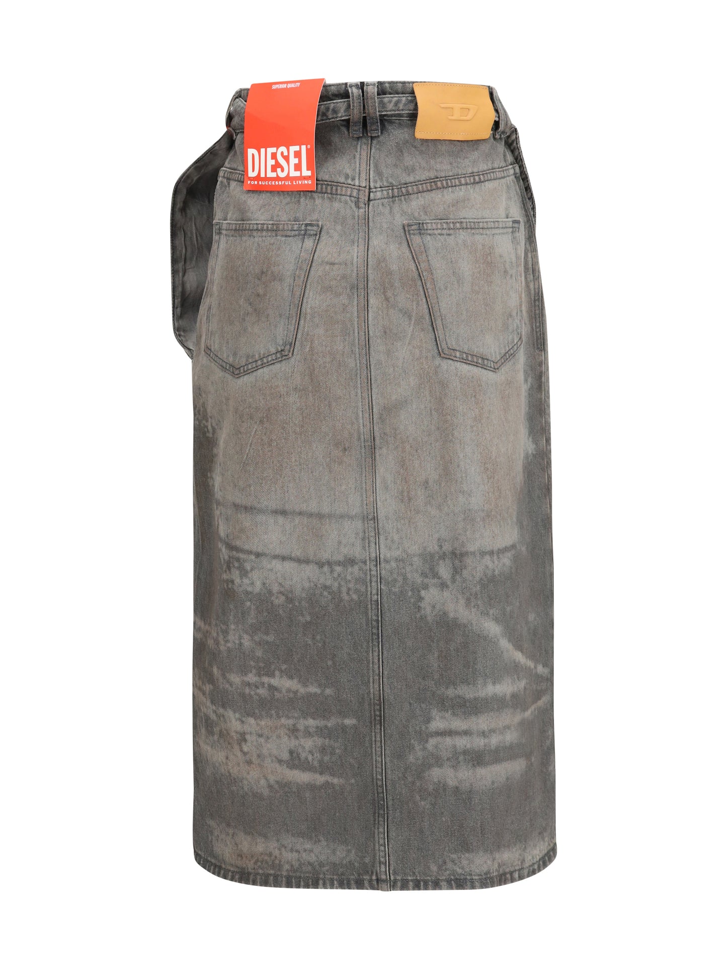 Diesel Women De-Morika-Fsi Flared Midi Skirt DIESEL