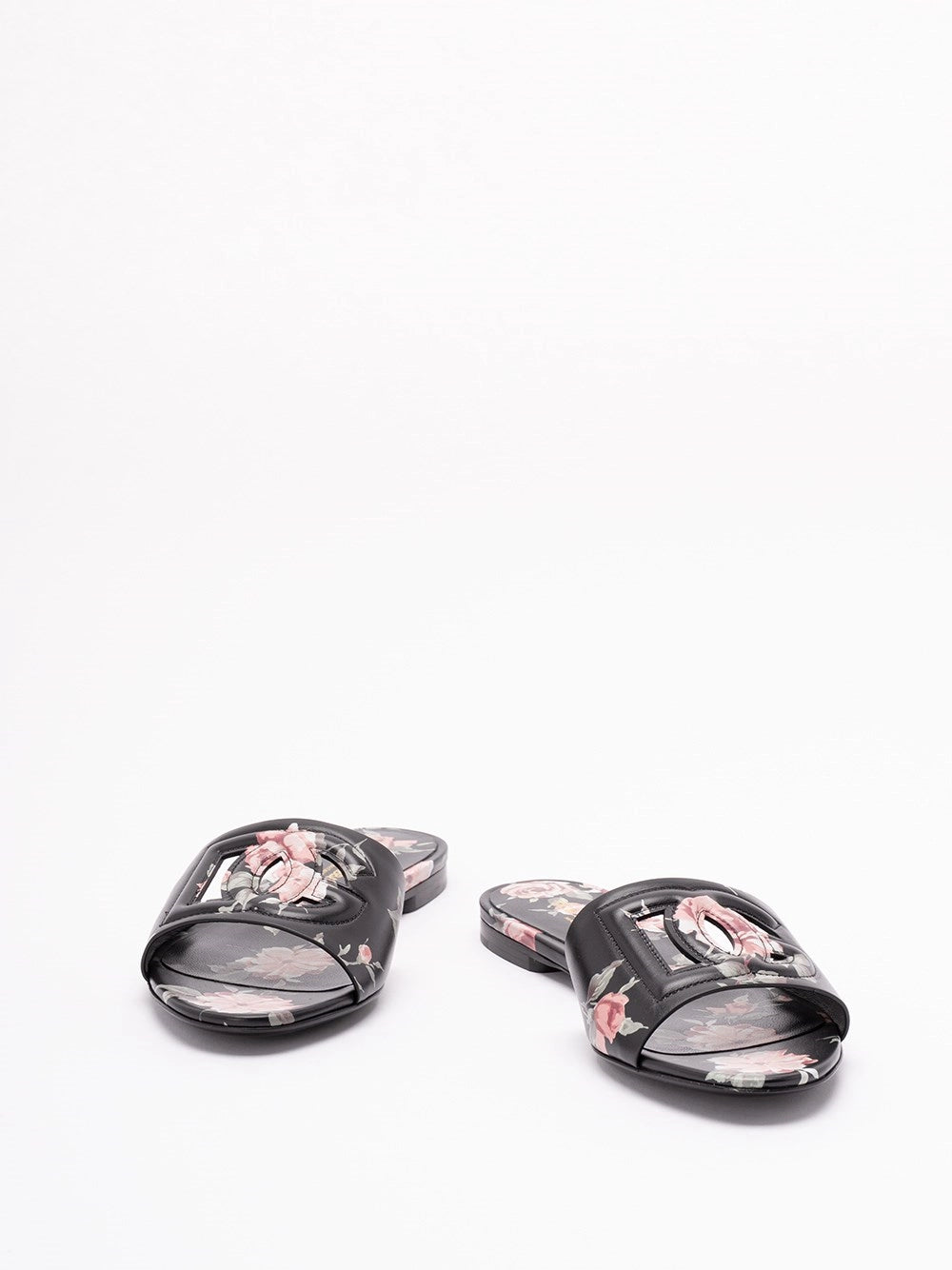 Dolce & Gabbana Women Sliders With Florar Print DOLCE & GABBANA