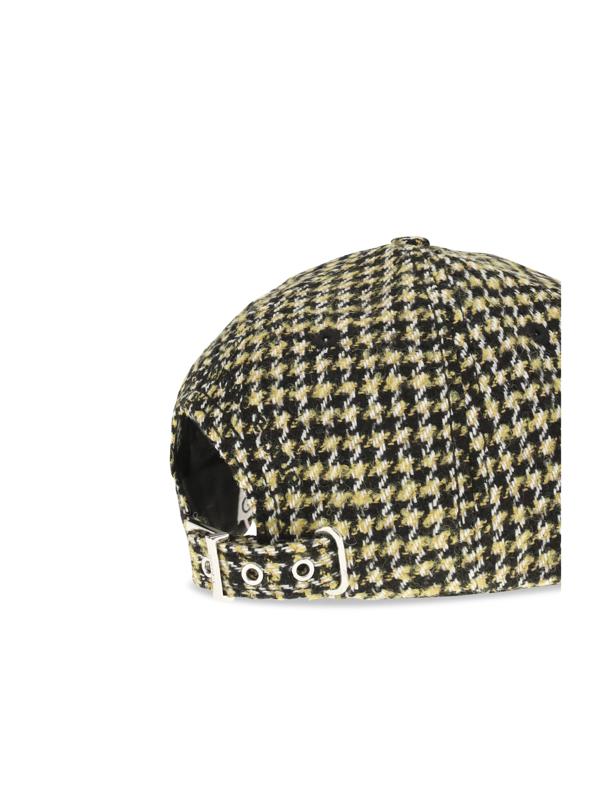 Ganni Women Woollen Check Cap GANNI