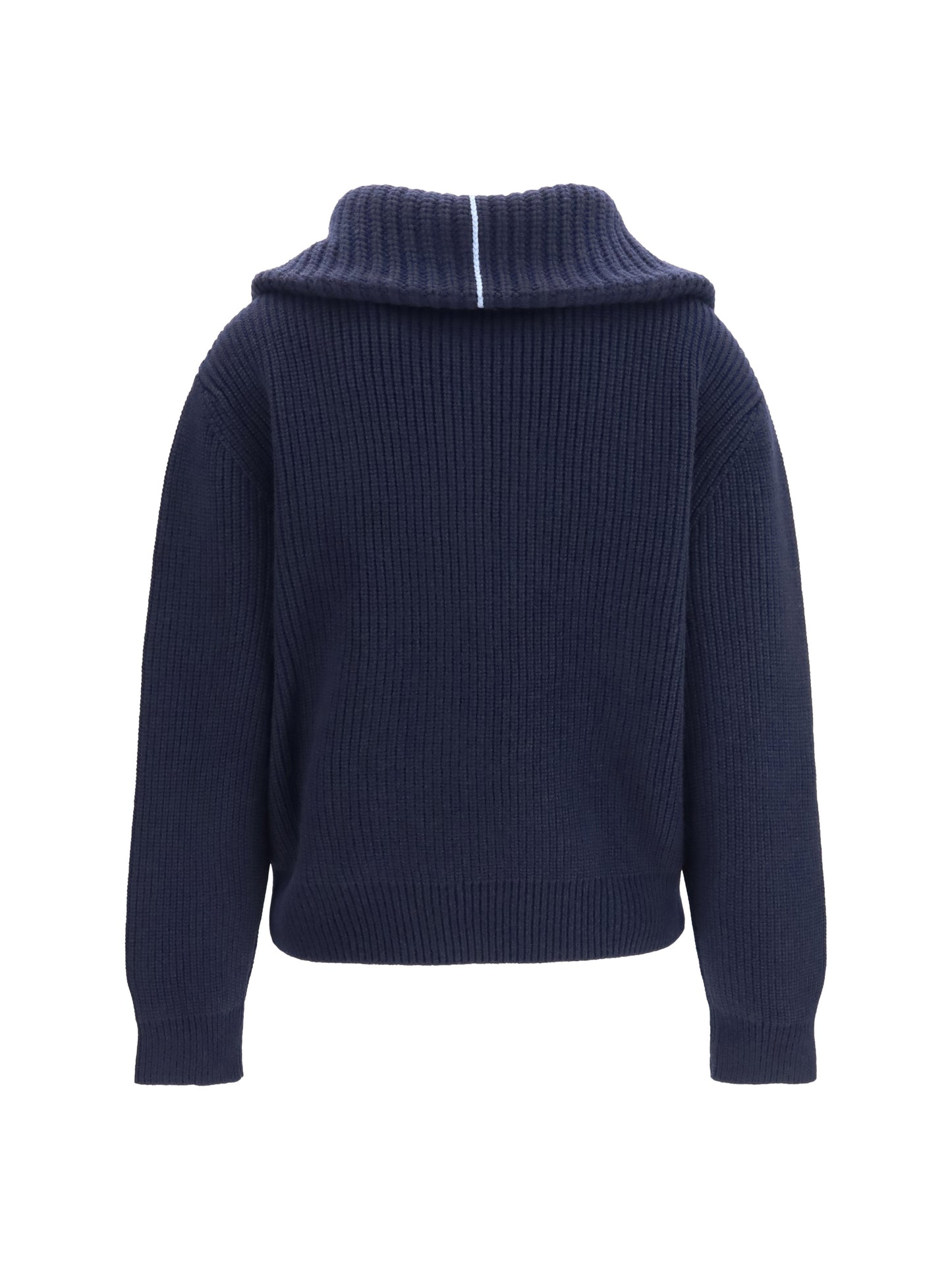 Malo Women Cashmere High-Neck Zip Sweater MALO