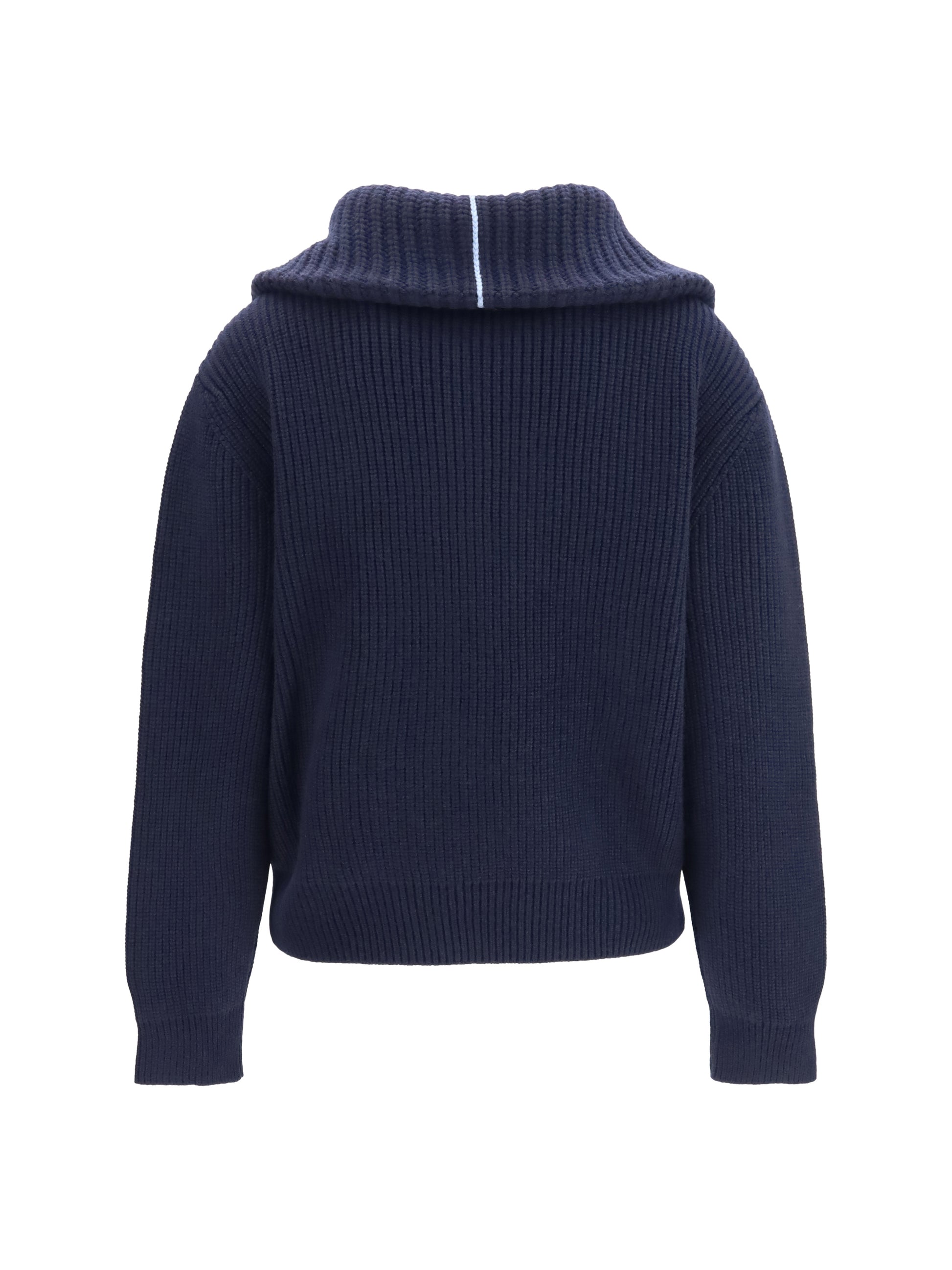 Malo Women Cashmere High-Neck Zip Sweater MALO