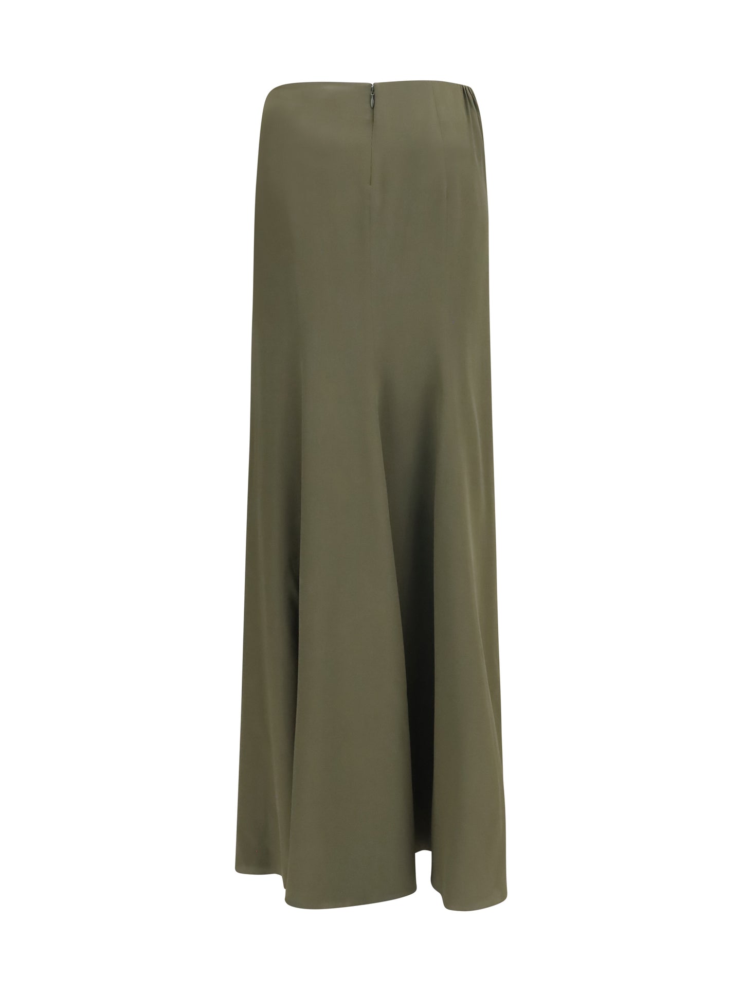 Alexander Mcqueen Women Draped Long Skirt ALEXANDER MCQUEEN
