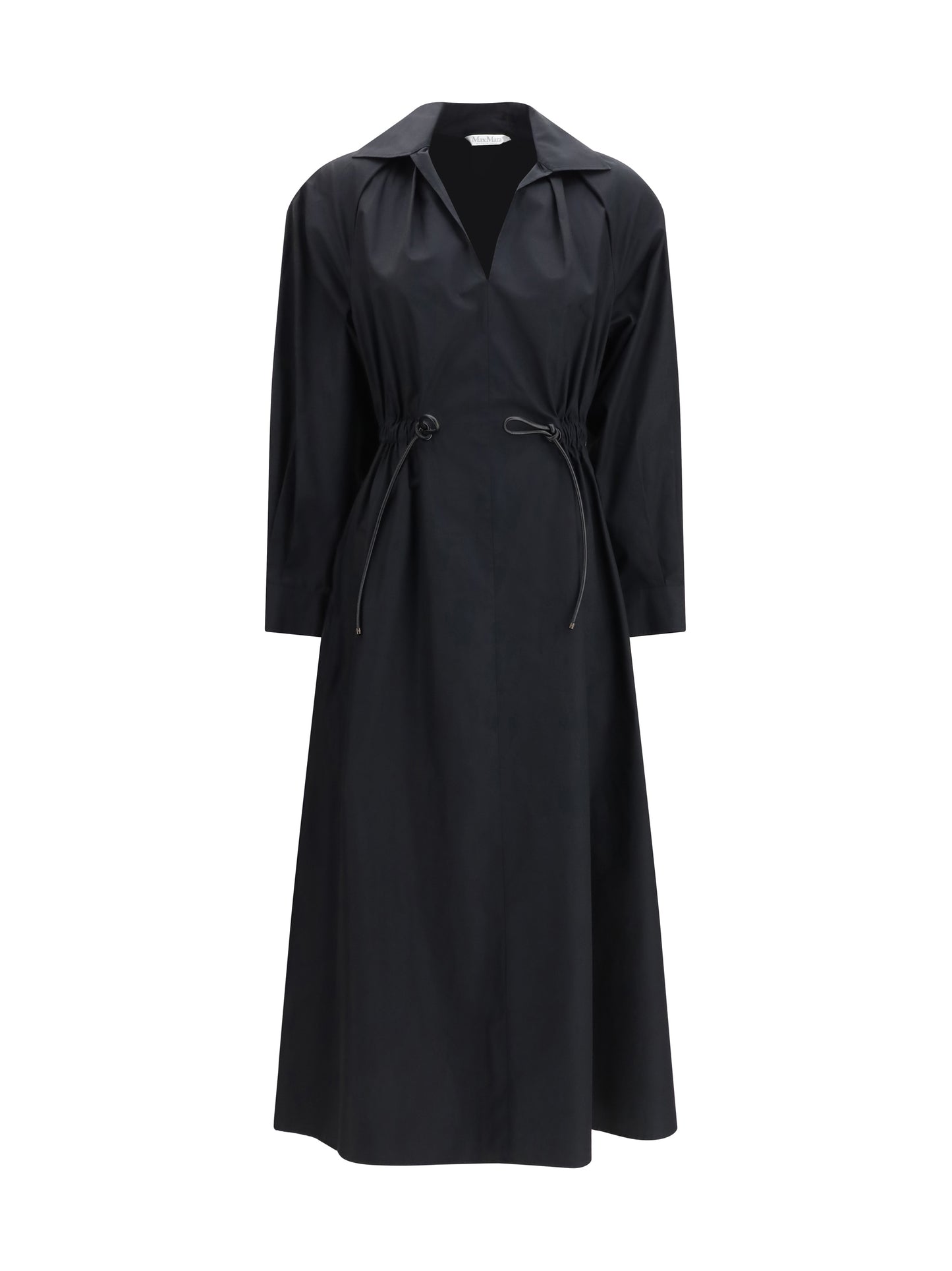 Max Mara Women Pedaggi Midi Dress In Cotton Poplin MAX MARA