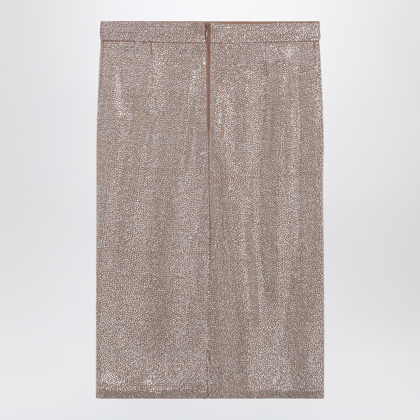 Giuseppe Di Morabito Midi Skirt With Silver Rhinestones Women GIUSEPPE DI MORABITO
