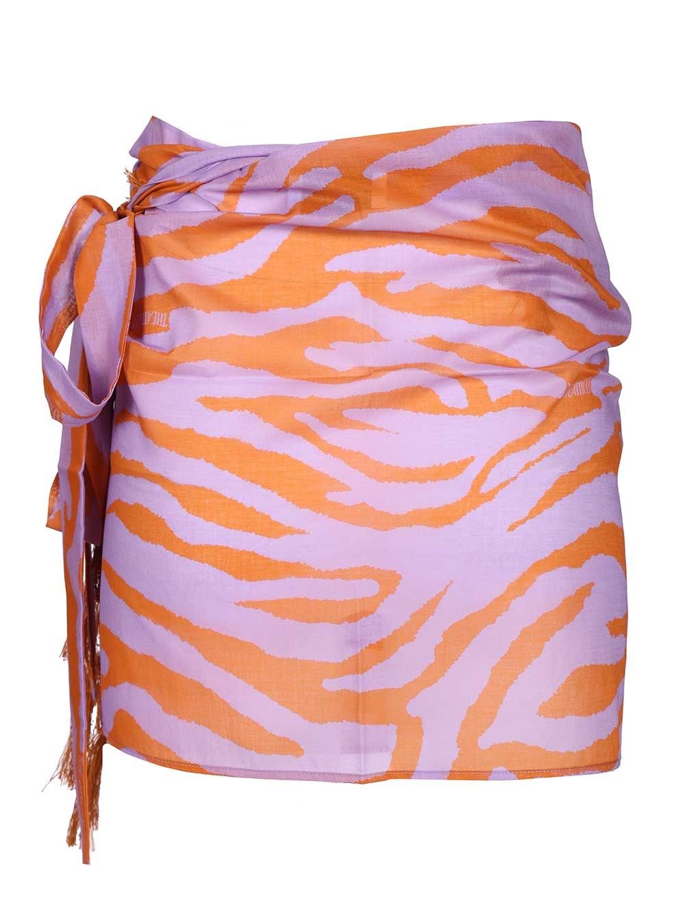 The Attico Women Animalier Pareo THE ATTICO