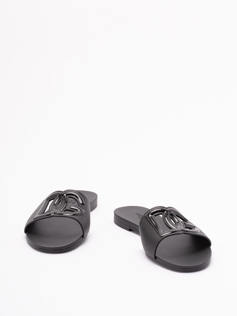 Dolce & Gabbana Women Rubber Beachwear Sliders DOLCE & GABBANA