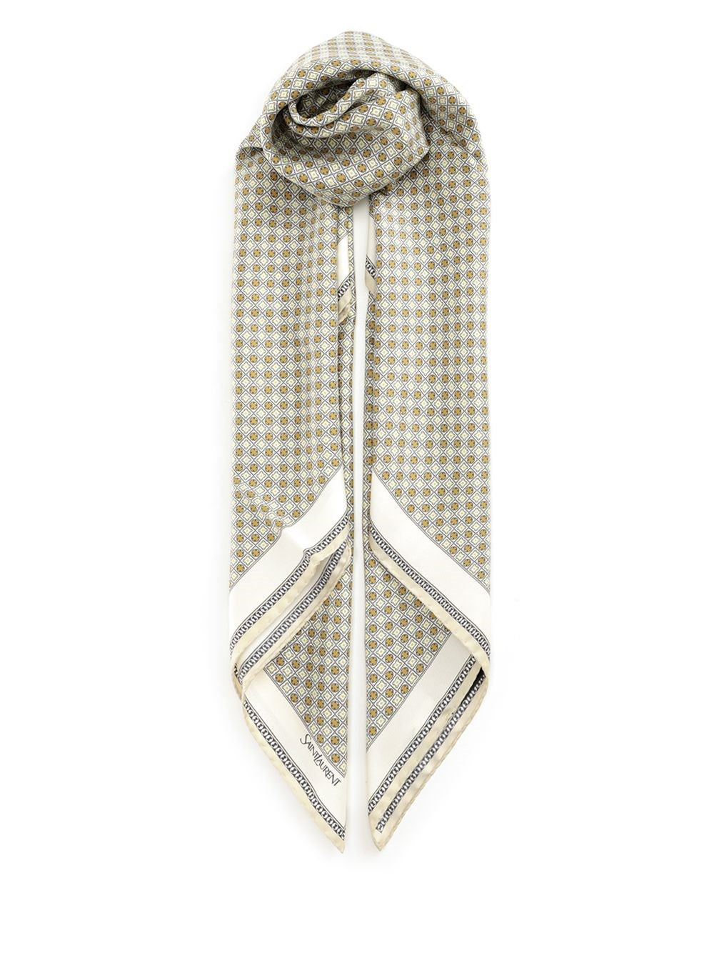 Saint Laurent Women Square Scarf SAINT LAURENT