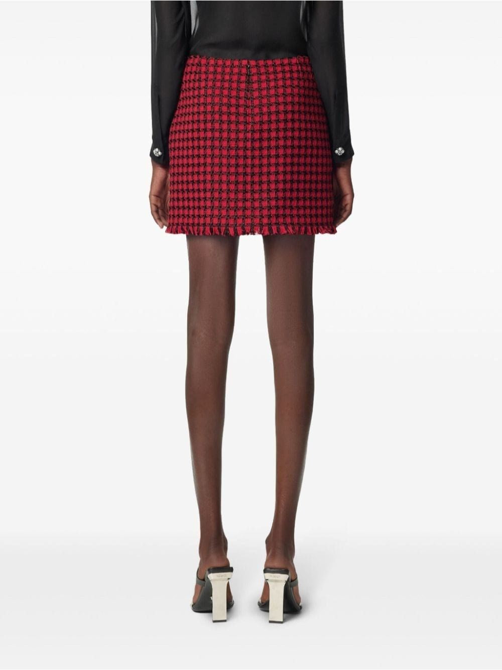 Versace Women Tweed Mini Skirt VERSACE