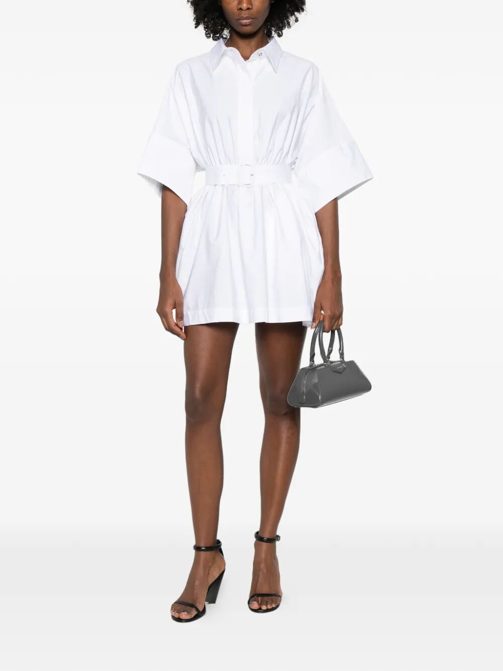 Givenchy Women Cinched Waist Shirt Dress GIVENCHY
