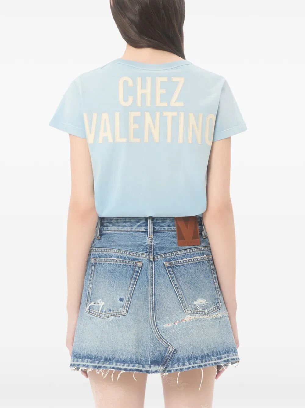 Valentino Garavani Women Printed Cotton T-Shirt VALENTINO GARAVANI