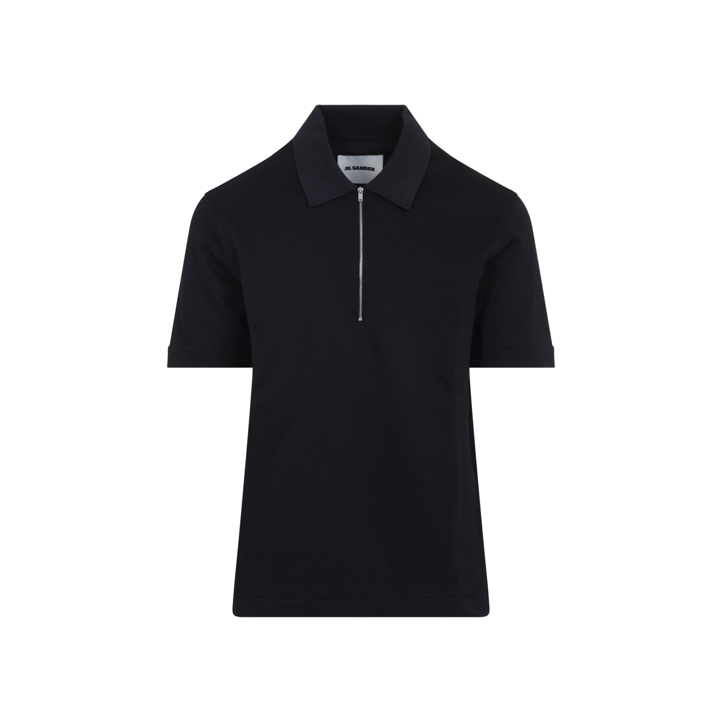 Jil Sander Knitted Collar Polo Men JIL SANDER