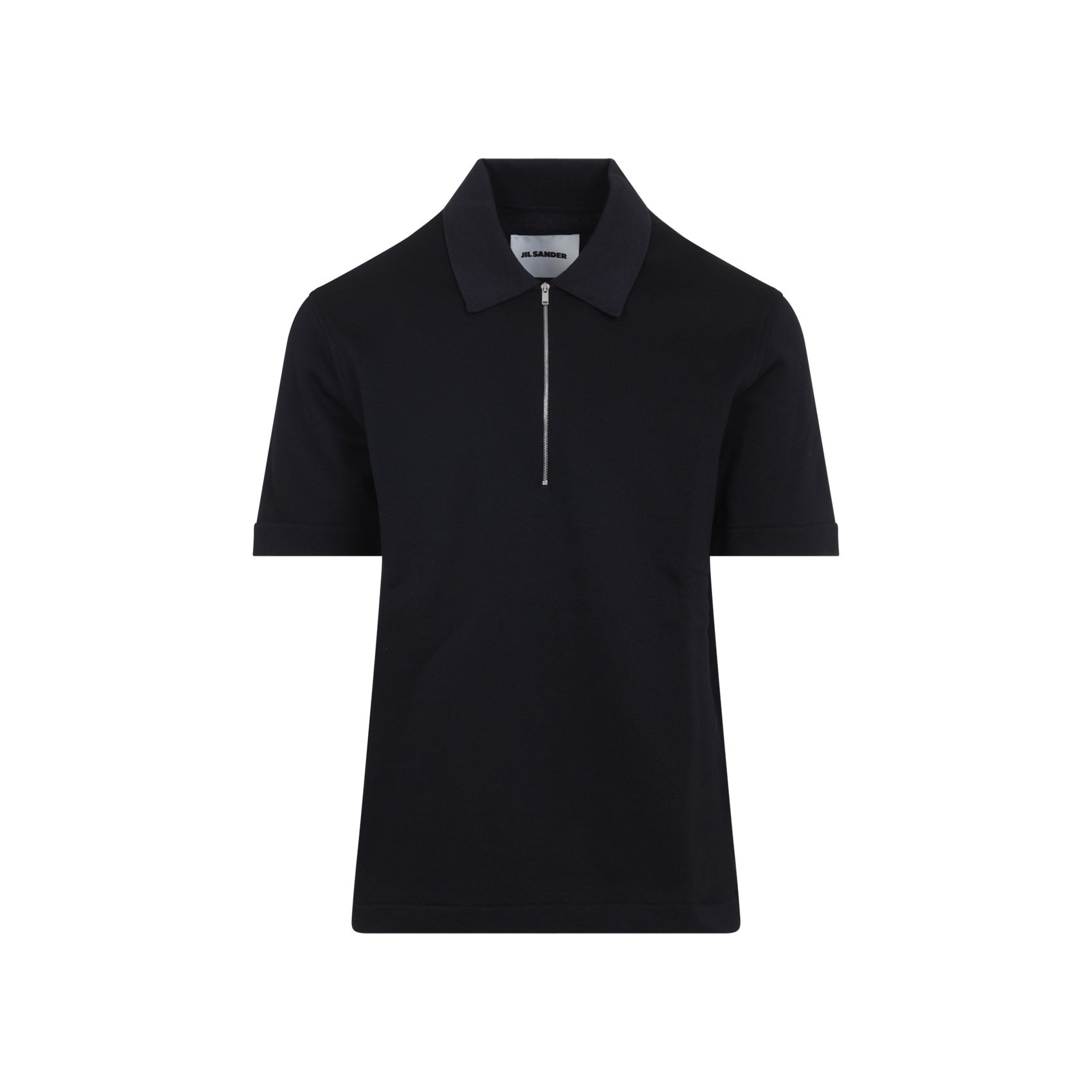 Jil Sander Knitted Collar Polo Men JIL SANDER