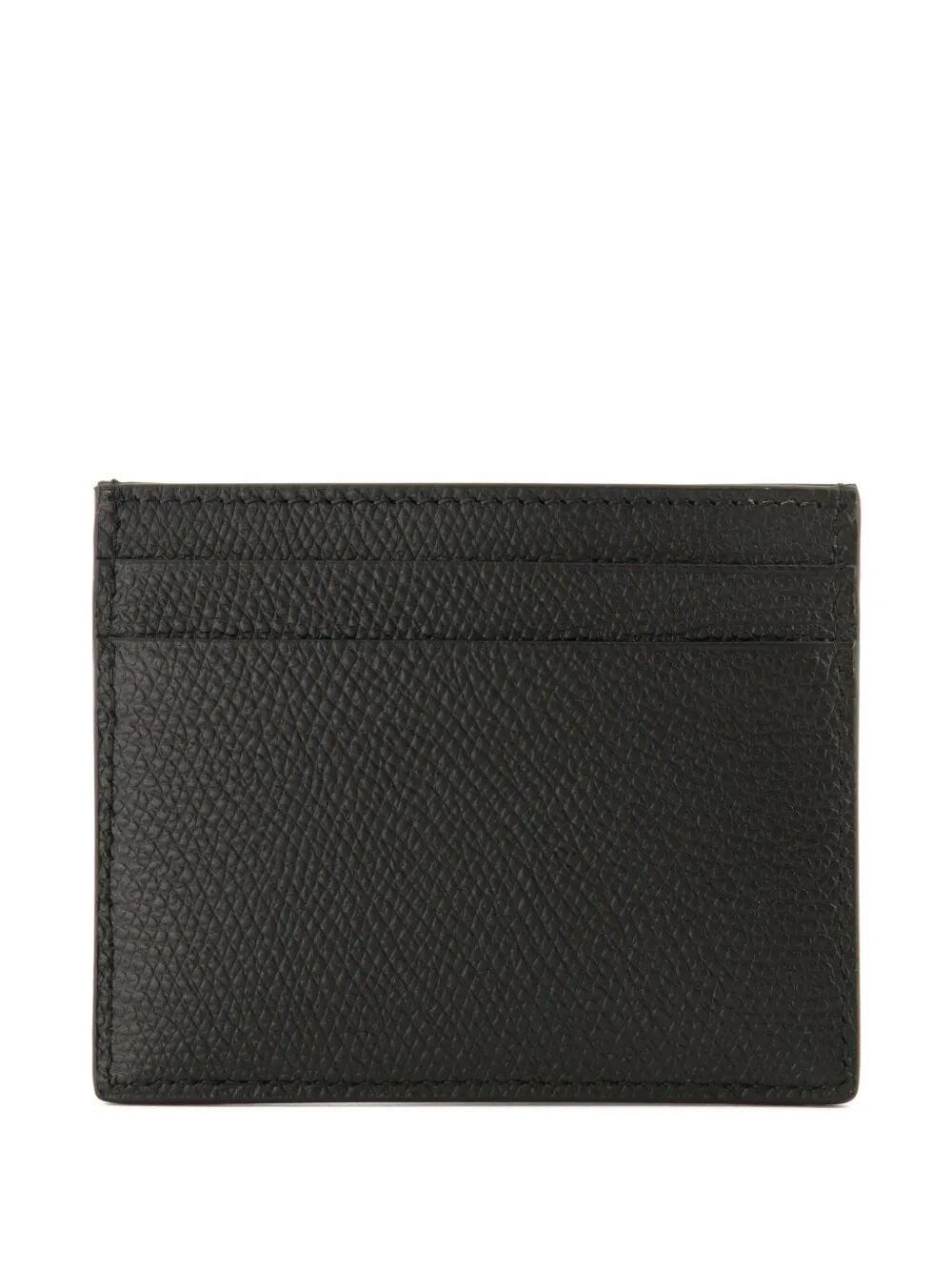 Valentino Garavani Men Vlogo Signature Garnet Calfskin Card Holder