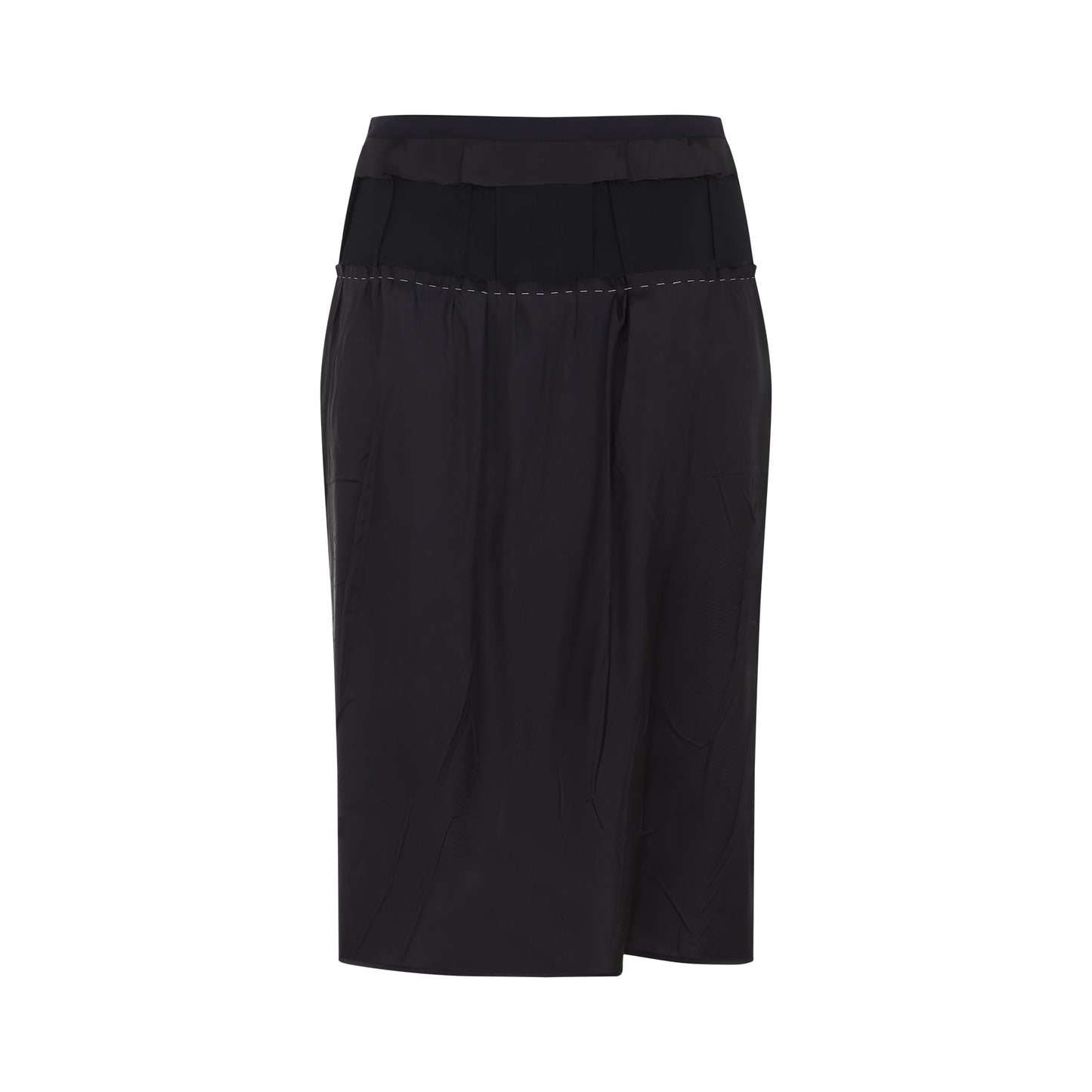 Maison Margiela Acetate Midi Skirt Women