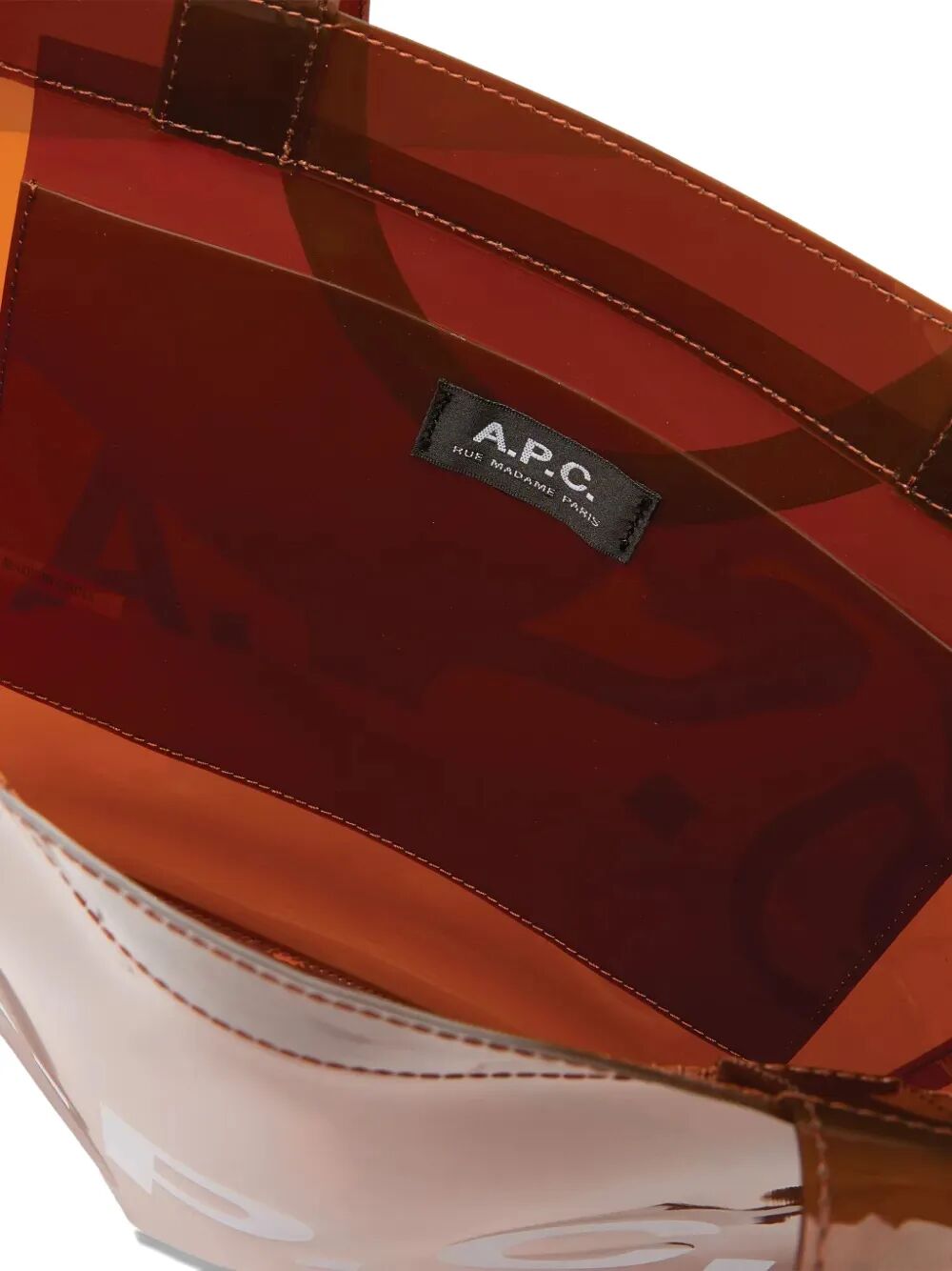 A.P.C. Women Lou Unisex Transparent Tote Bag A.P.C.