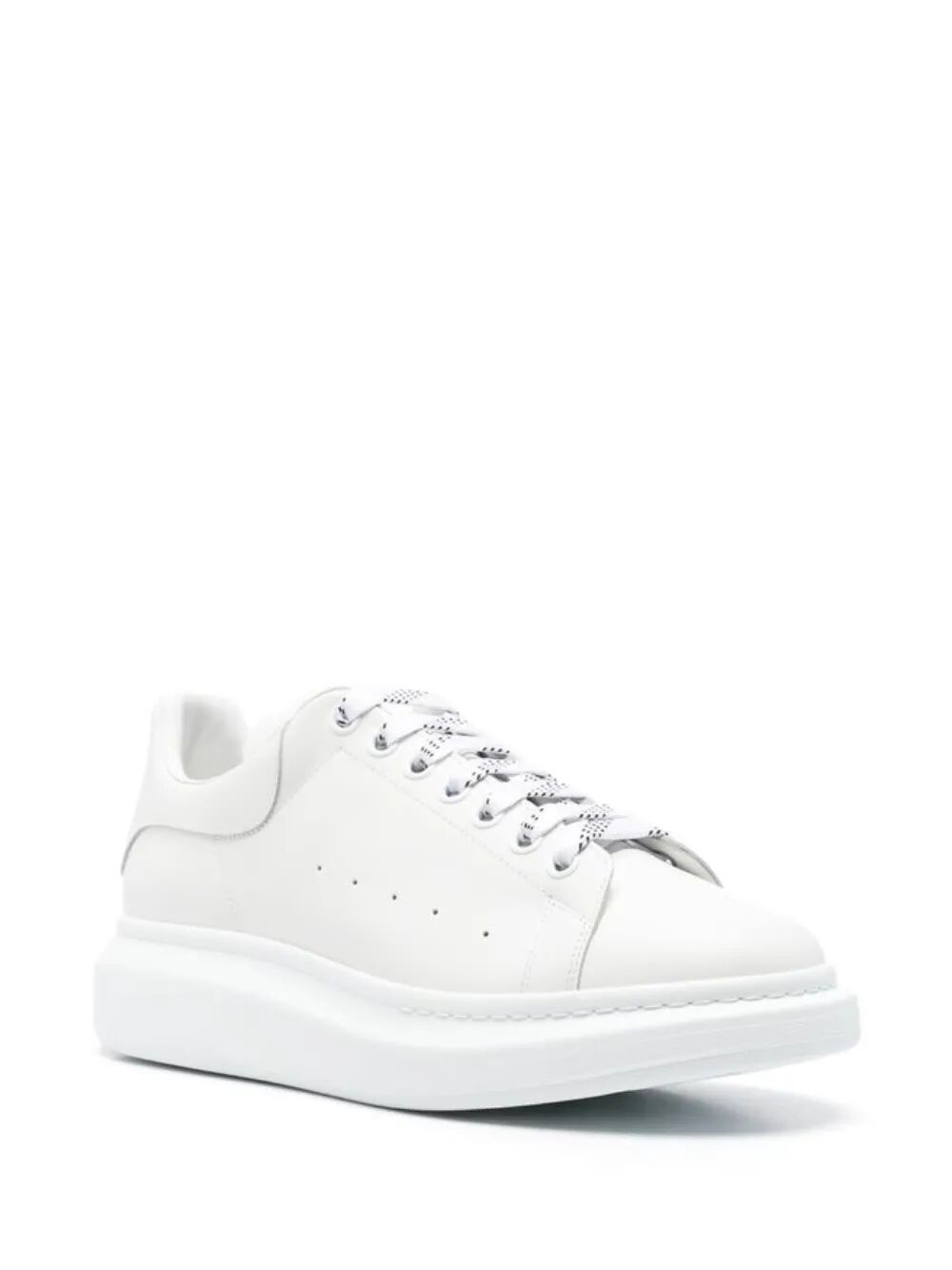 Alexander Mcqueen Women Oversized Sneakers In White Leather ALEXANDER MCQUEEN