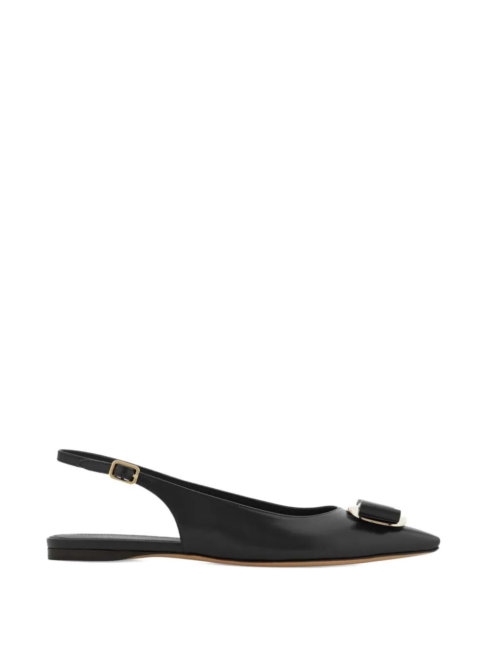 Ferragamo Women Zelmy Leather Flat Slingback FERRAGAMO