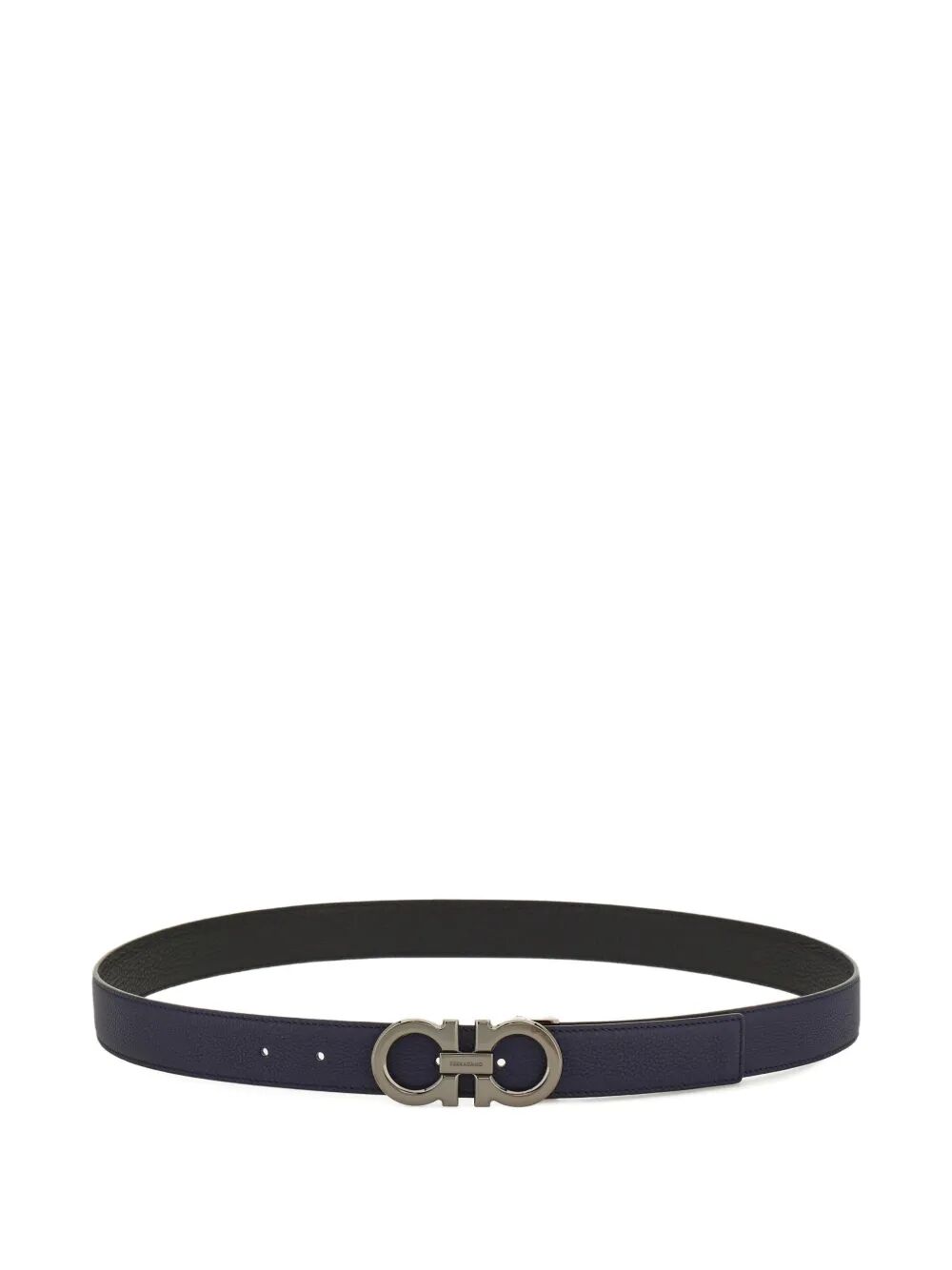 Ferragamo Men Gancini Grained Leather Reversible Belt FERRAGAMO