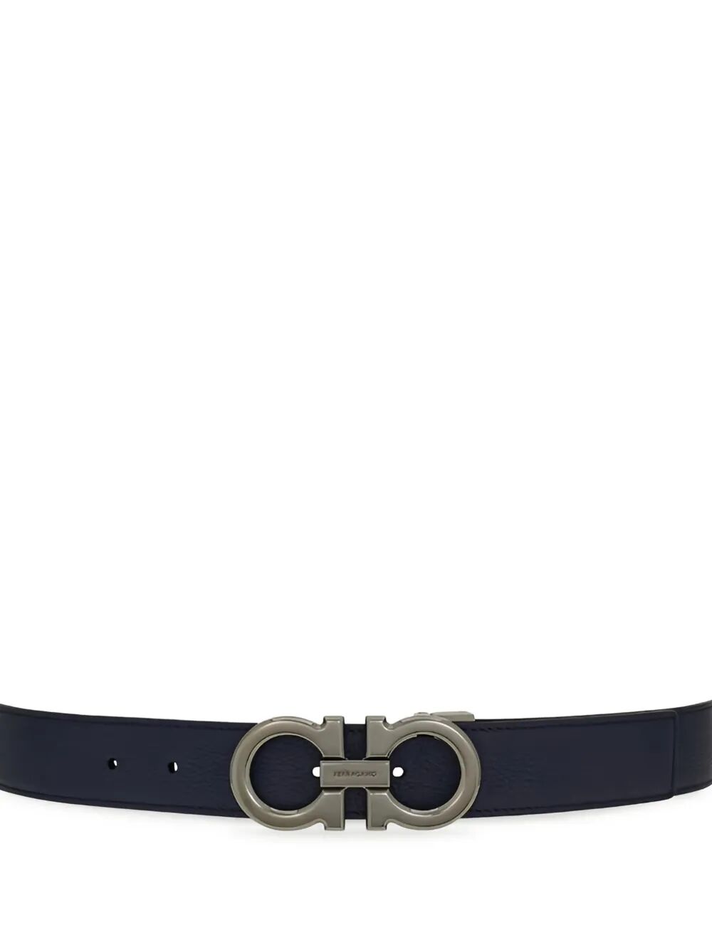 Ferragamo Men Gancini Grained Leather Reversible Belt FERRAGAMO