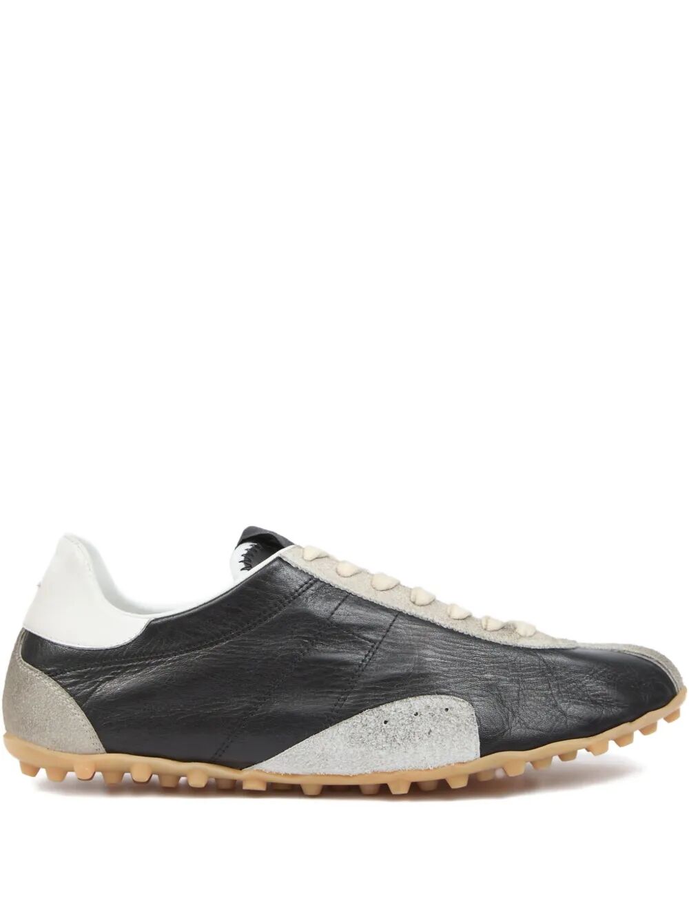 Maison Margiela Men Sprinters Vintage Finish Suede And Leather Sneakers MAISON MARGIELA