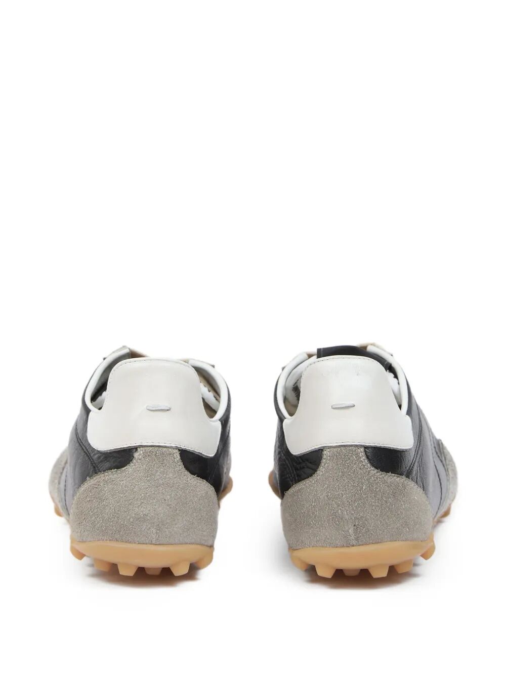 Maison Margiela Men Sprinters Vintage Finish Suede And Leather Sneakers MAISON MARGIELA